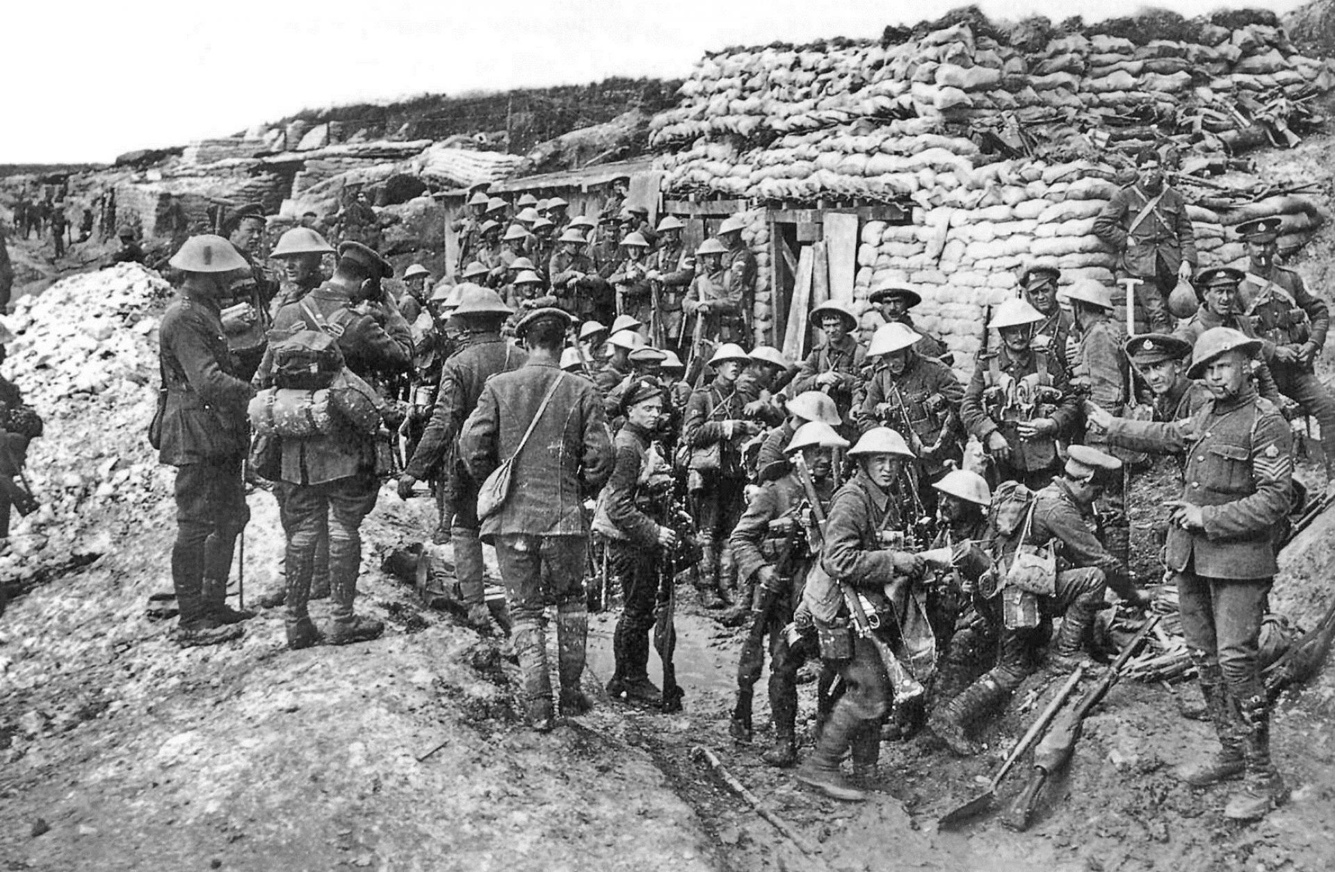 Первая оборона немецких войск. Битва на реке Сомме первая мировая. Битва на Сомме 1914.
