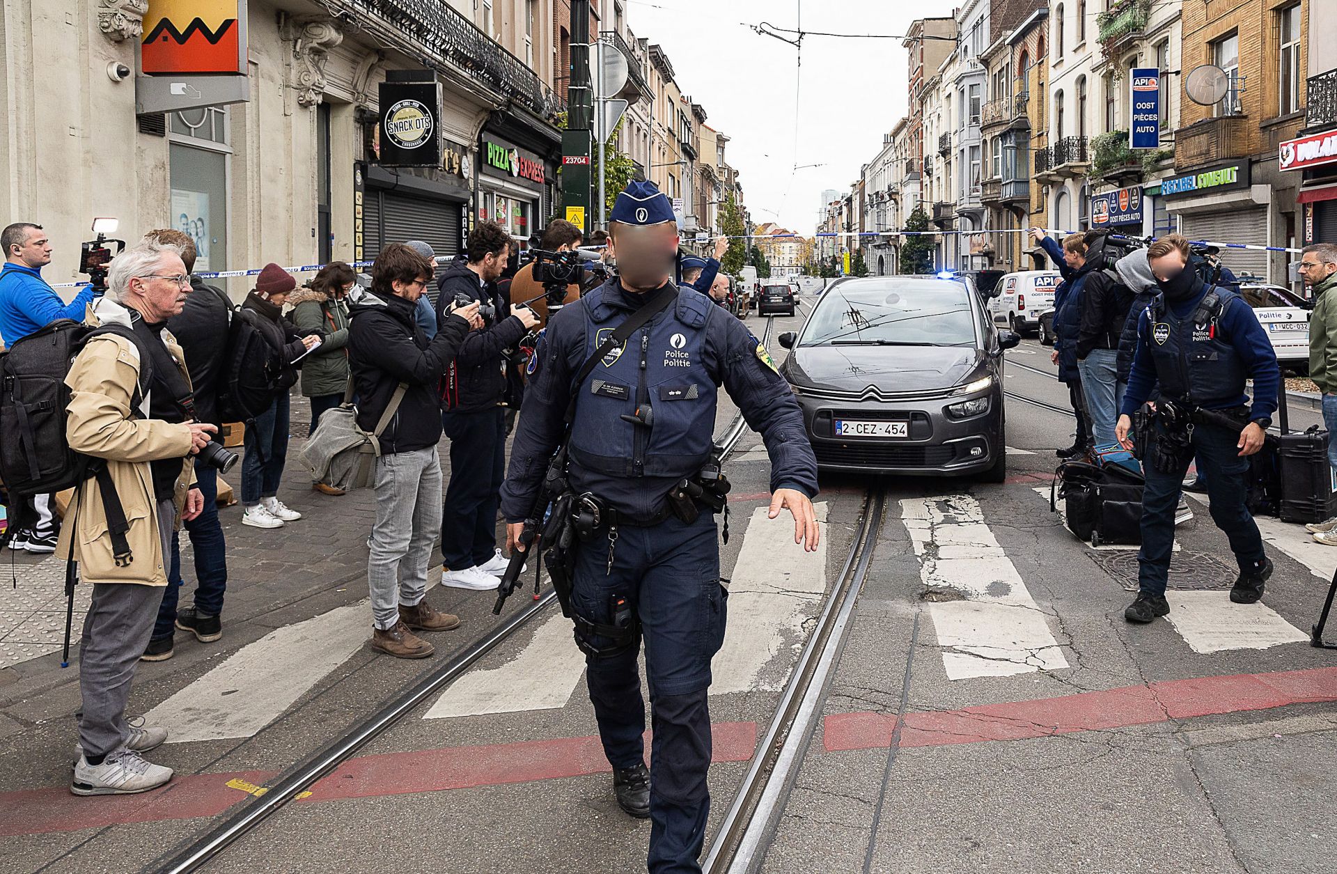 The street in the Schaerbeek area of Brussels on Oc. 17, 2023, after the suspected perpetrator of a fatal terrorist attack in the Belgian capital was shot dead. Even if the IDF succeeds in largely destroying Hamas, it will come at a large cost -- in reputation, protest and, in all likelihood, terrorist backlash for years to come. The street in the Schaerbeek area of Brussels on Oc. 17, 2023, after the suspected perpetrator of a fatal terrorist attack in the Belgian capital was shot dead.