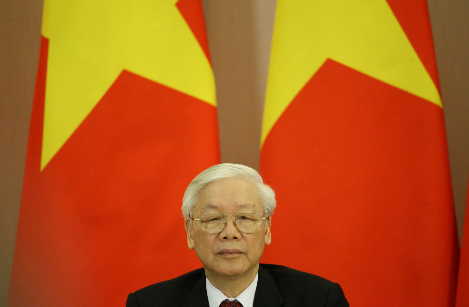 Nguyen Phu Trong, Vietnam’s president and chief of the ruling Communist Party, attends a meeting in Sochi, Russia, on Sept. 6, 2018. Nguyen Phu Trong, Vietnam’s president and chief of the ruling Communist Party, attends a meeting in Sochi, Russia, on Sept. 6, 2018.