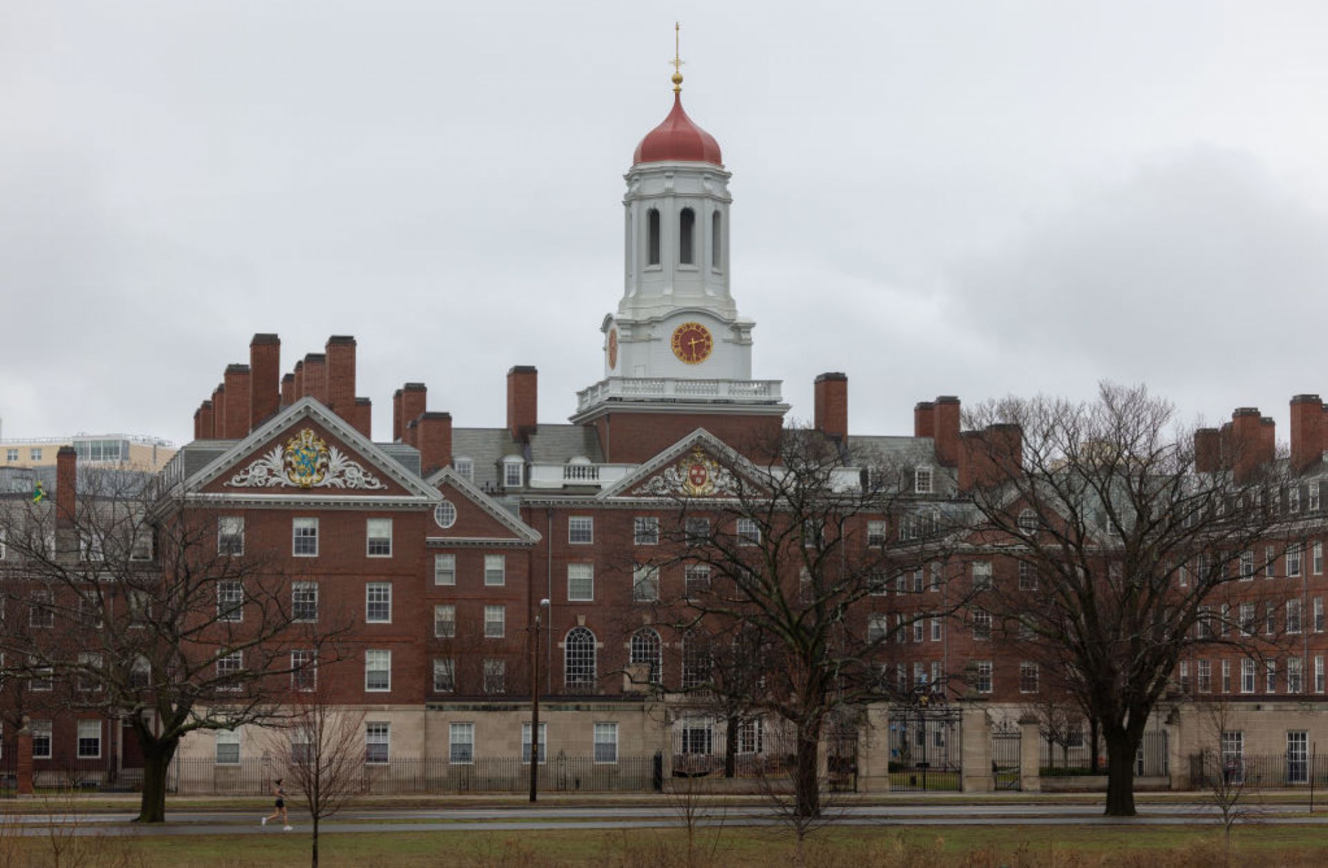 Dunster House at Harvard University is seen on March 17, 2025, in Cambridge, Massachusetts. Dunster House at Harvard University is seen on March 17, 2025, in Cambridge, Massachusetts.