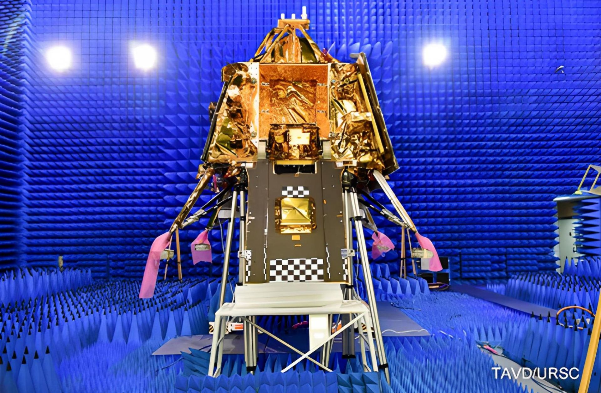 The Chandrayaan-3 lander.