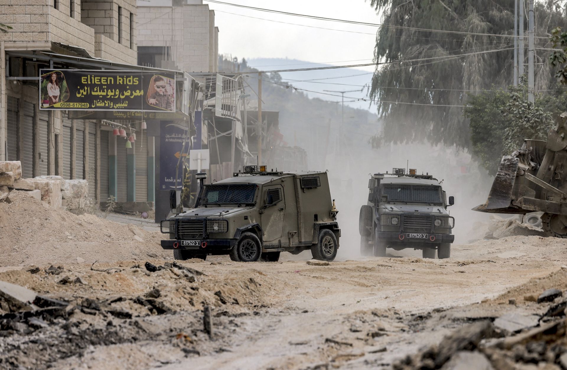 An Aug. 29 Israeli military operation in Tulkarm in the northern West Bank.