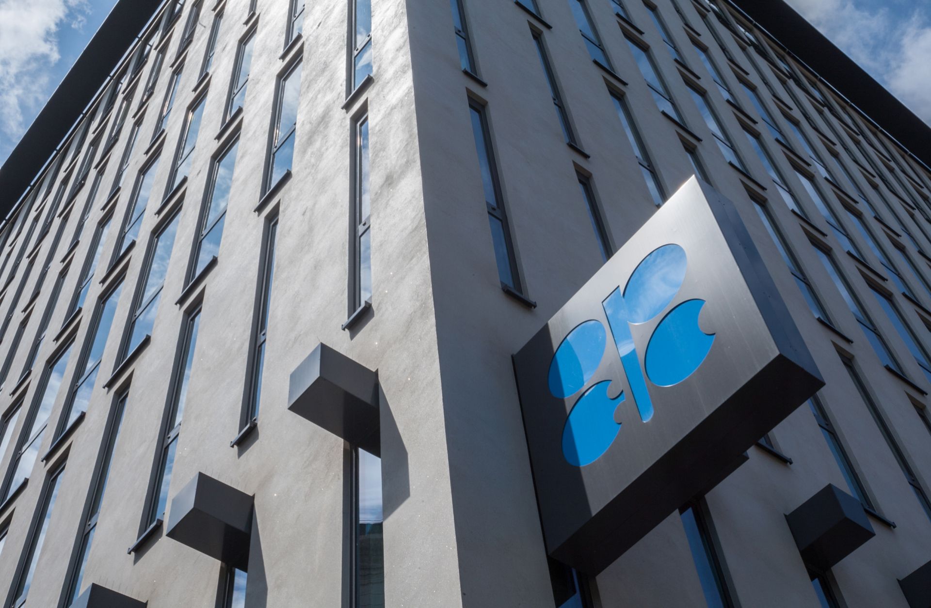 While the global spread of coronavirus has dampened oil demand, its ultimate extent remains unknown. That's why the OPEC+ coalition will react with only modest production cuts during next week's meeting in Vienna. The OPEC headquarters in Vienna.