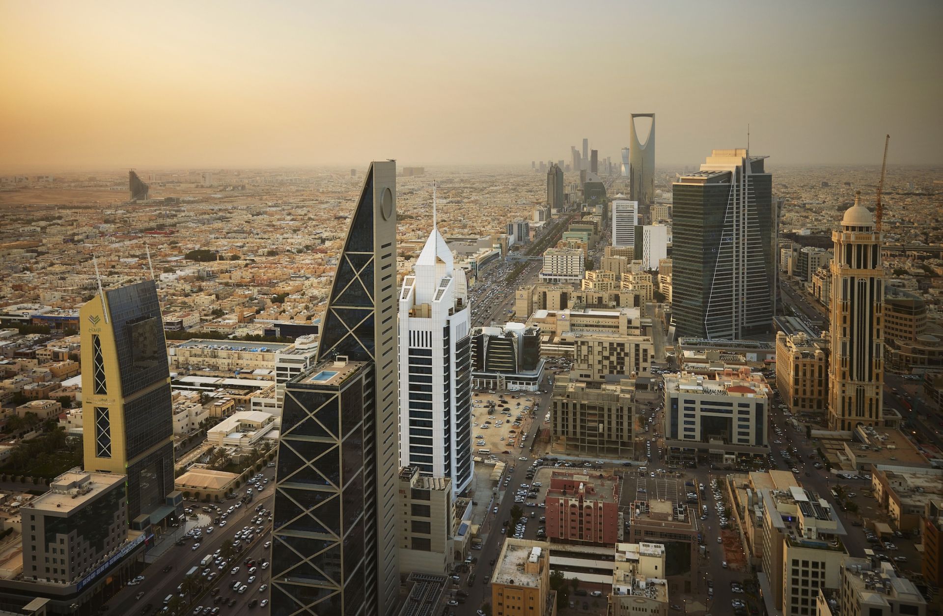An aerial photo shows the Saudi capital of Riyadh. An aerial photo shows the Saudi capital of Riyadh.