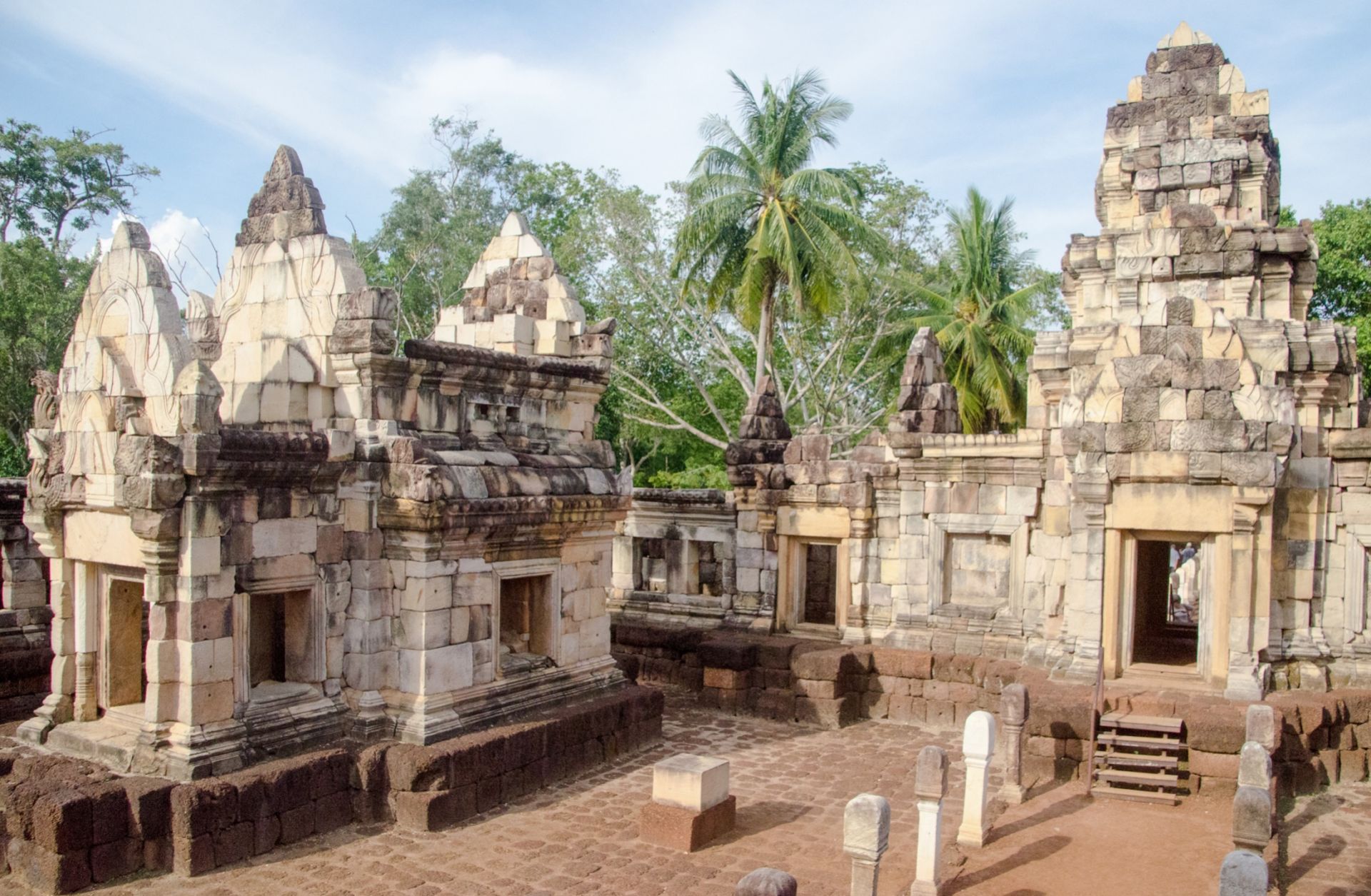 The Ta Moan Thom temple is seen on the border between Thailand and Cambodia.