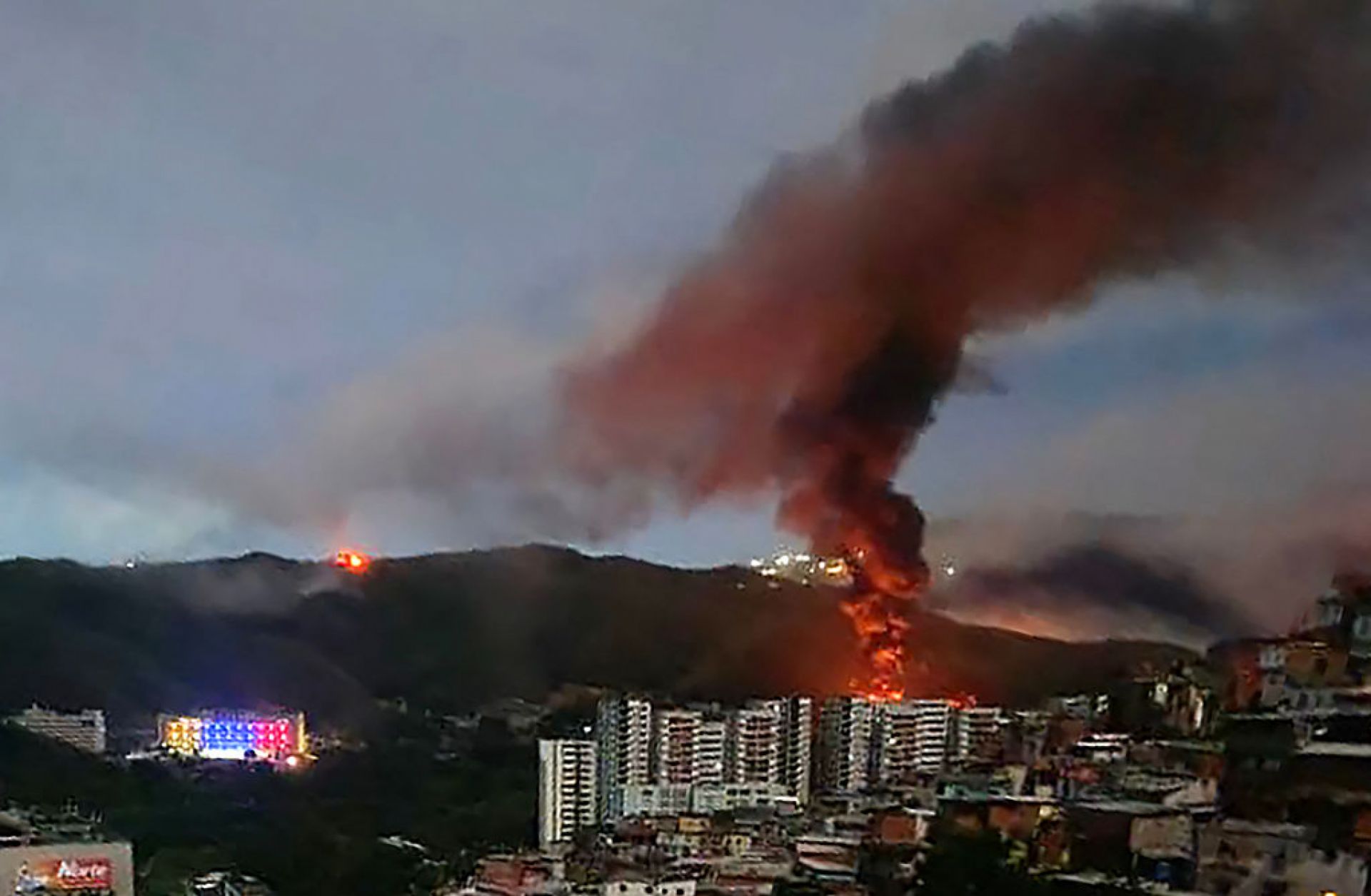 Fuerte Tiuna, Venezuela's largest military complex, after a series of explosions Jan. 3, 2026, in Caracas amid U.S. strikes. Fuerte Tiuna, Venezuela's largest military complex, after a series of explosions Jan. 3, 2026, in Caracas amid U.S. strikes.