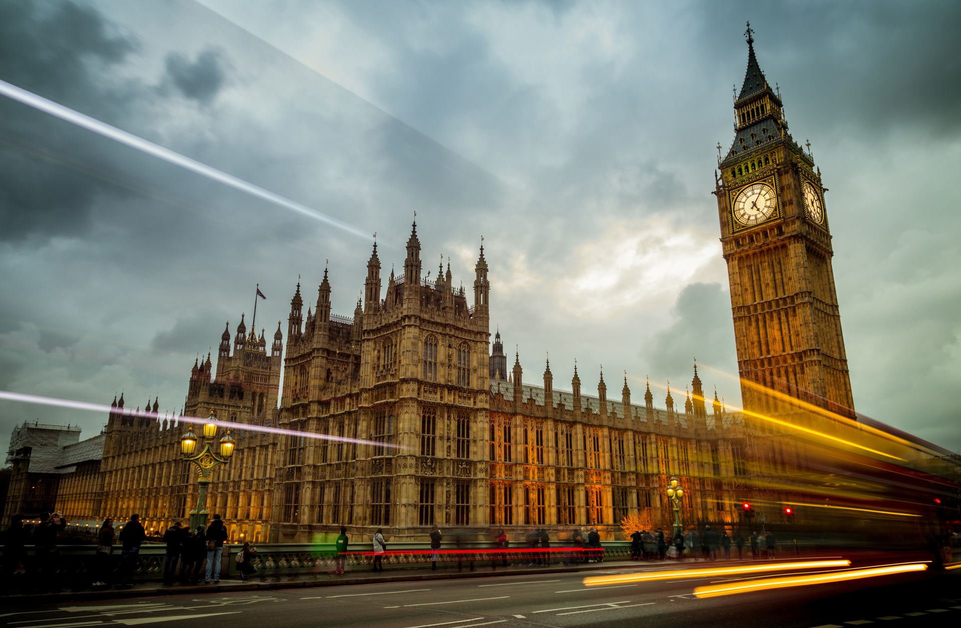 The United Kingdom's Parliament building in London.