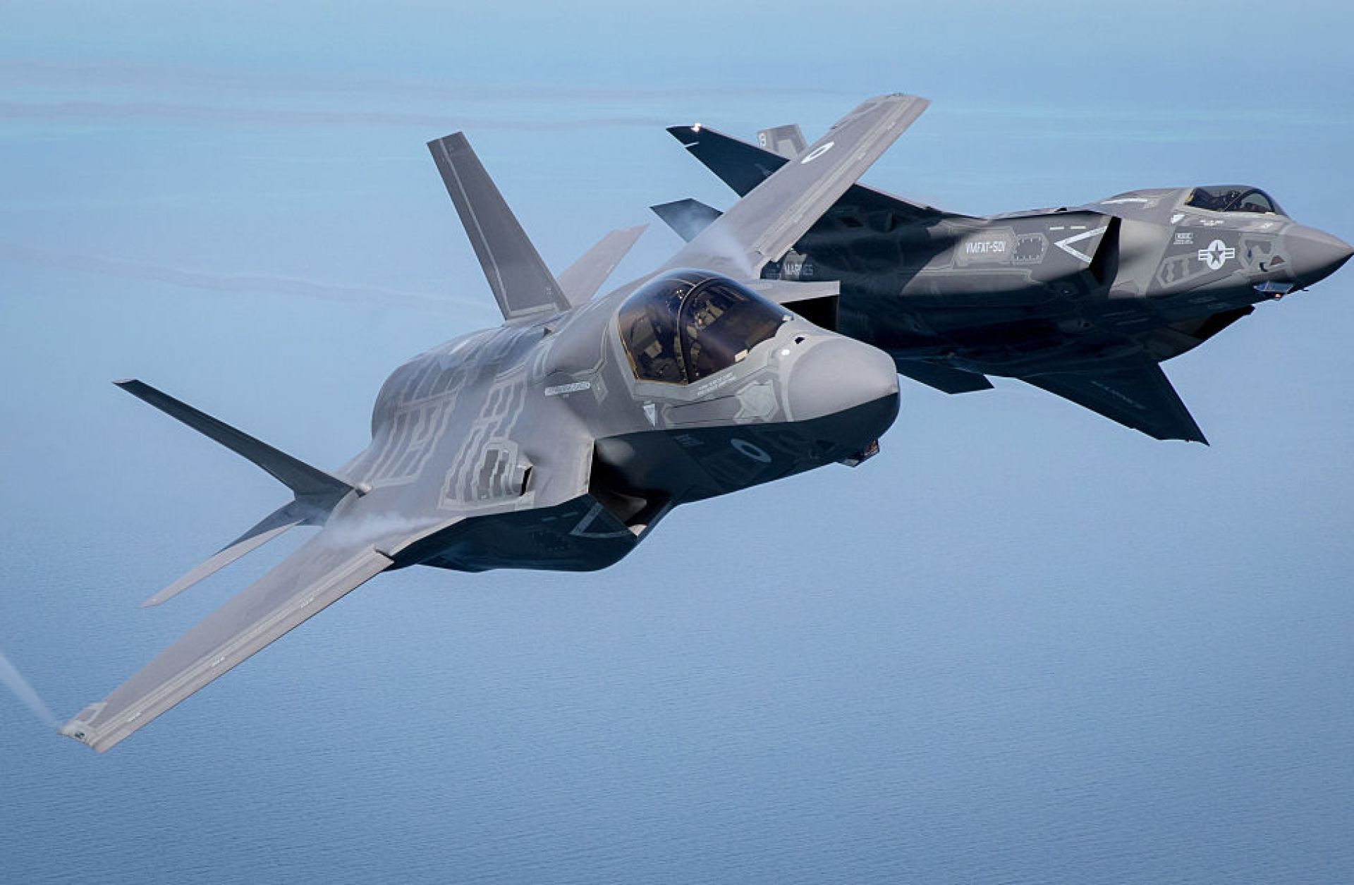 A U.S. Marine Corps F-35B aircraft over the North Sea having taken off from RAF Fairford on July 1, 2016 in Gloucestershire, England. The tactic designed to allow intervention without deepening withdrawalism will instead do the opposite, and Washington will face more and more calls to retrench from the Middle East. A U.S. Marine Corps F-35B aircraft over the North Sea having taken off from RAF Fairford on July 1, 2016 in Gloucestershire, England.