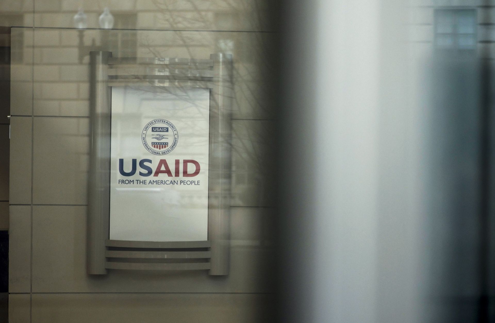 The lobby of the headquarters for the U.S. Agency for International Development is seen on Feb. 3, 2025, in Washington, D.C. The lobby of the headquarters for the U.S. Agency for International Development is seen on Feb. 3, 2025, in Washington, D.C.