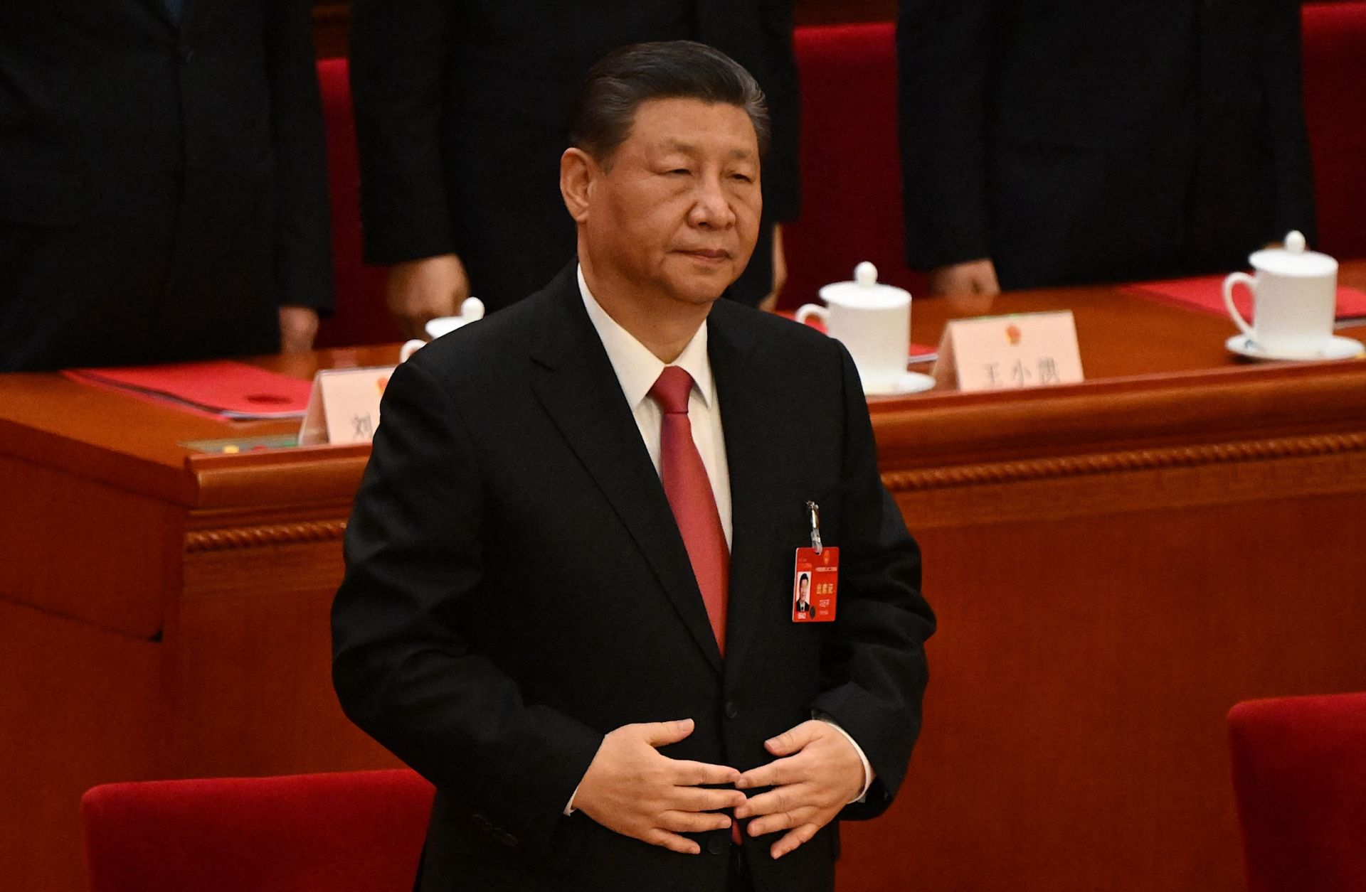Chinese President Xi Jinping on March 11, 2024, in Beijing.