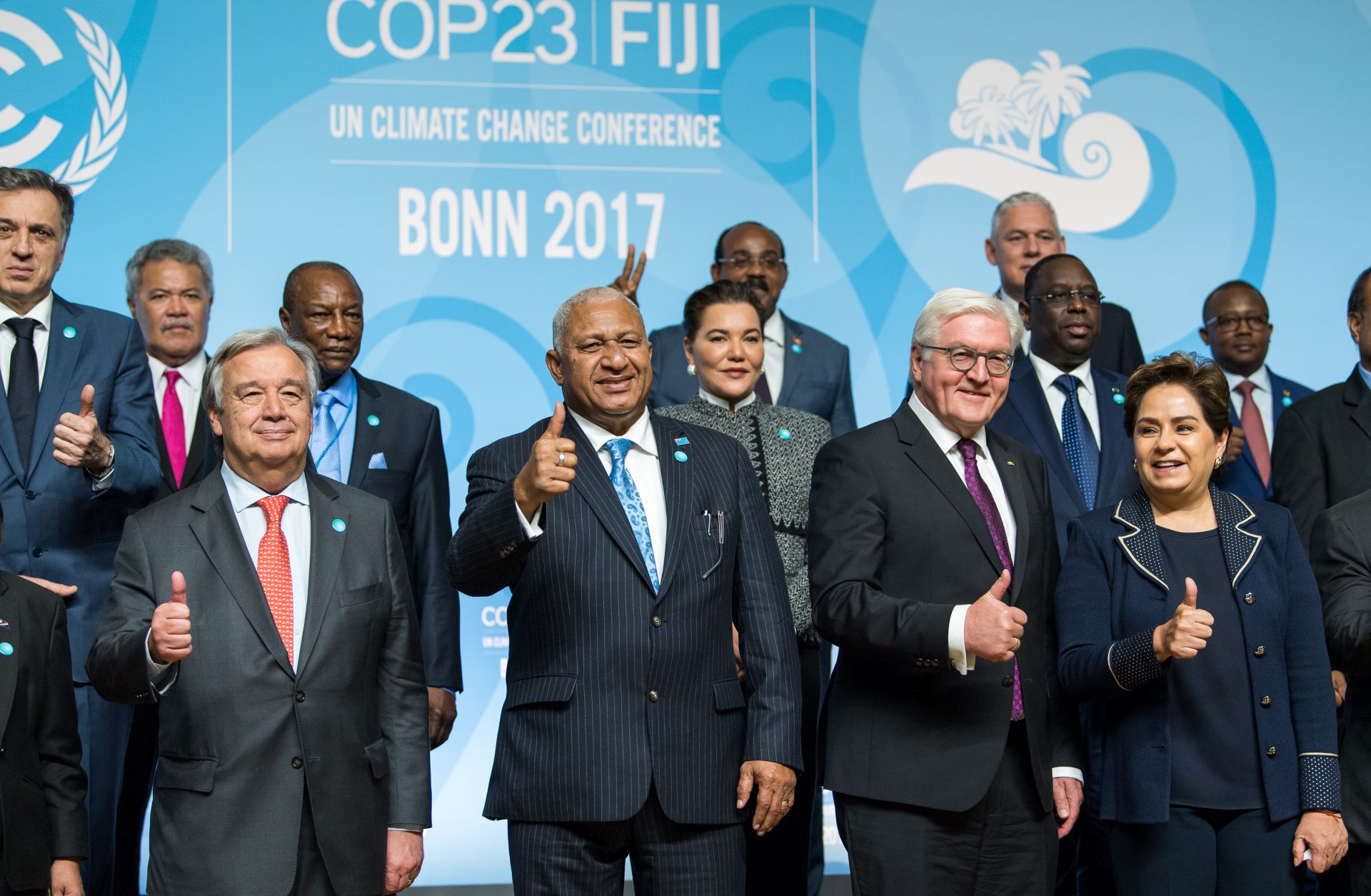 A picture of world leaders at the COP 23 United Nations Climate Conference In Bonn, Nov. 15.