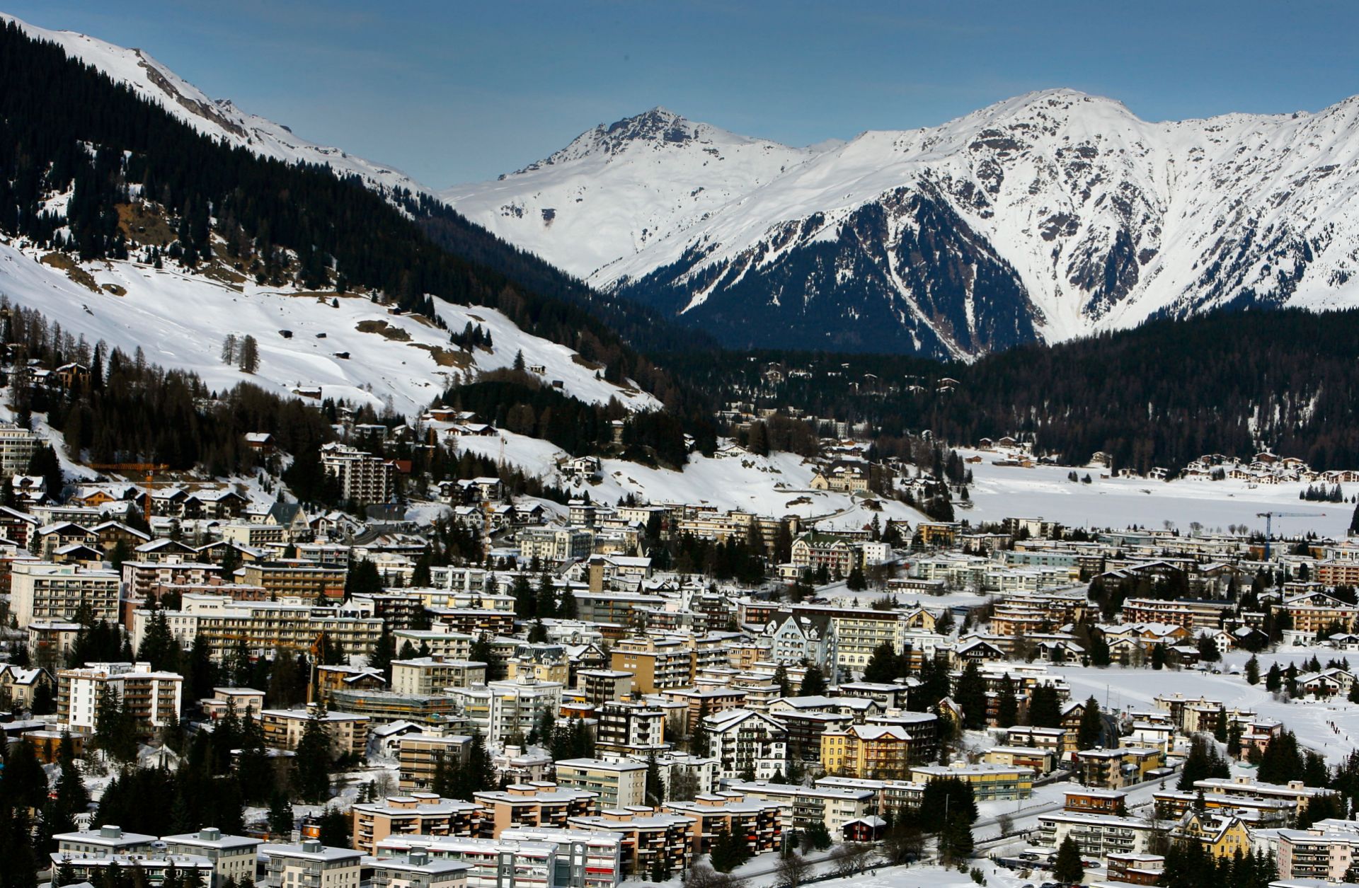 The world's business and political leaders are gathering this week in Davos, Switzerland, for the World Economic Forum.