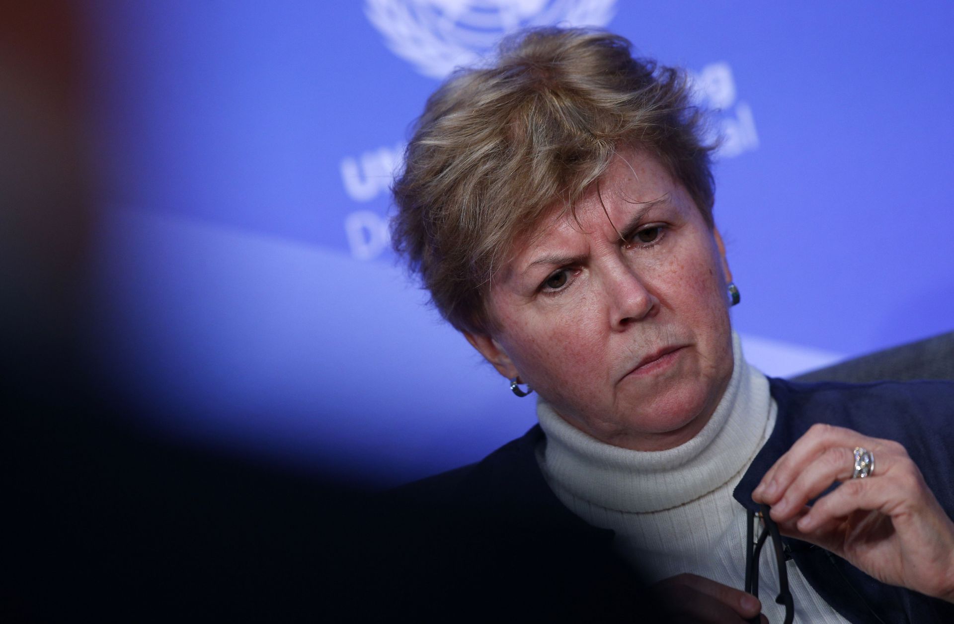 U.N. special envoy Jane Holl Lute travels to Cyprus to begin consultations on potentially reunifying the island. U.N. special envoy Jane Holl Lute travels to Cyprus to begin consultations on potentially reunifying the island.