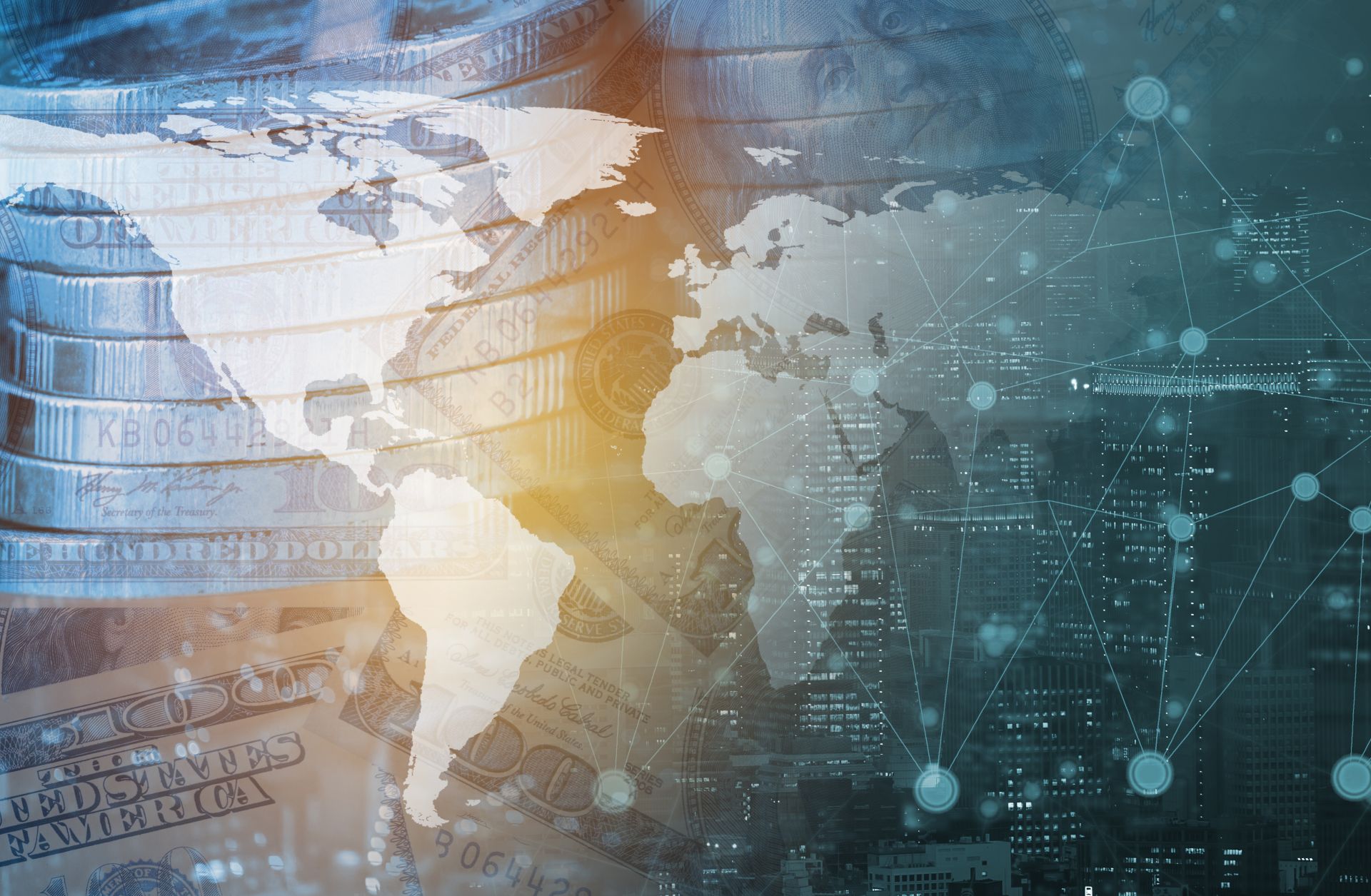An image depicting the global economy. An image depicting the global economy.