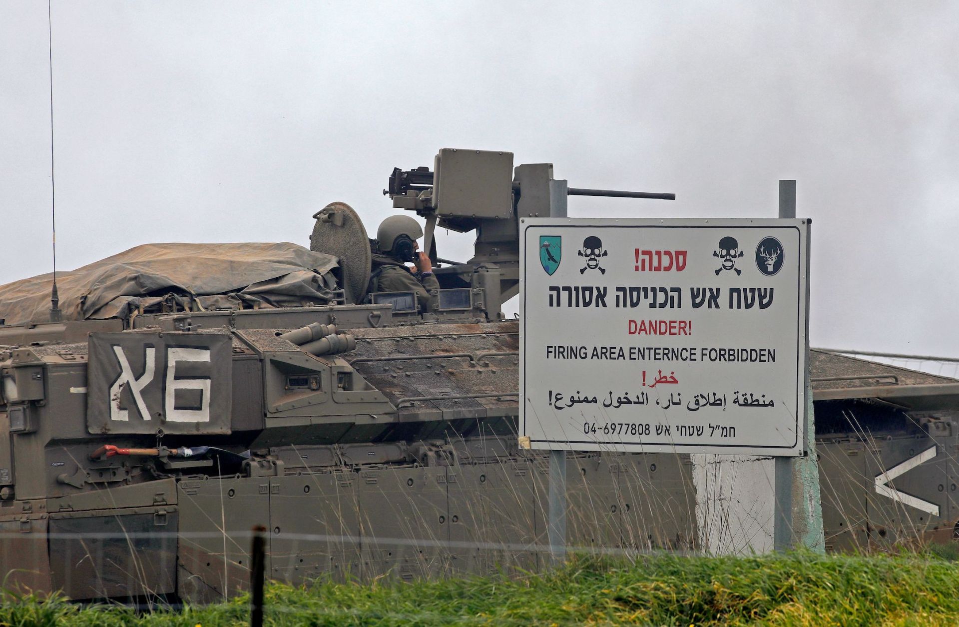 Israeli troops are pictured during a military drill in Golan Heights on Jan. 13, 2021. Israeli troops are pictured during a military drill in Golan Heights on Jan. 13, 2021.