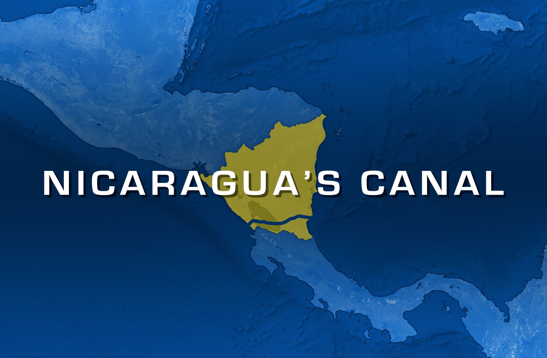 Nicaragua Canal Display