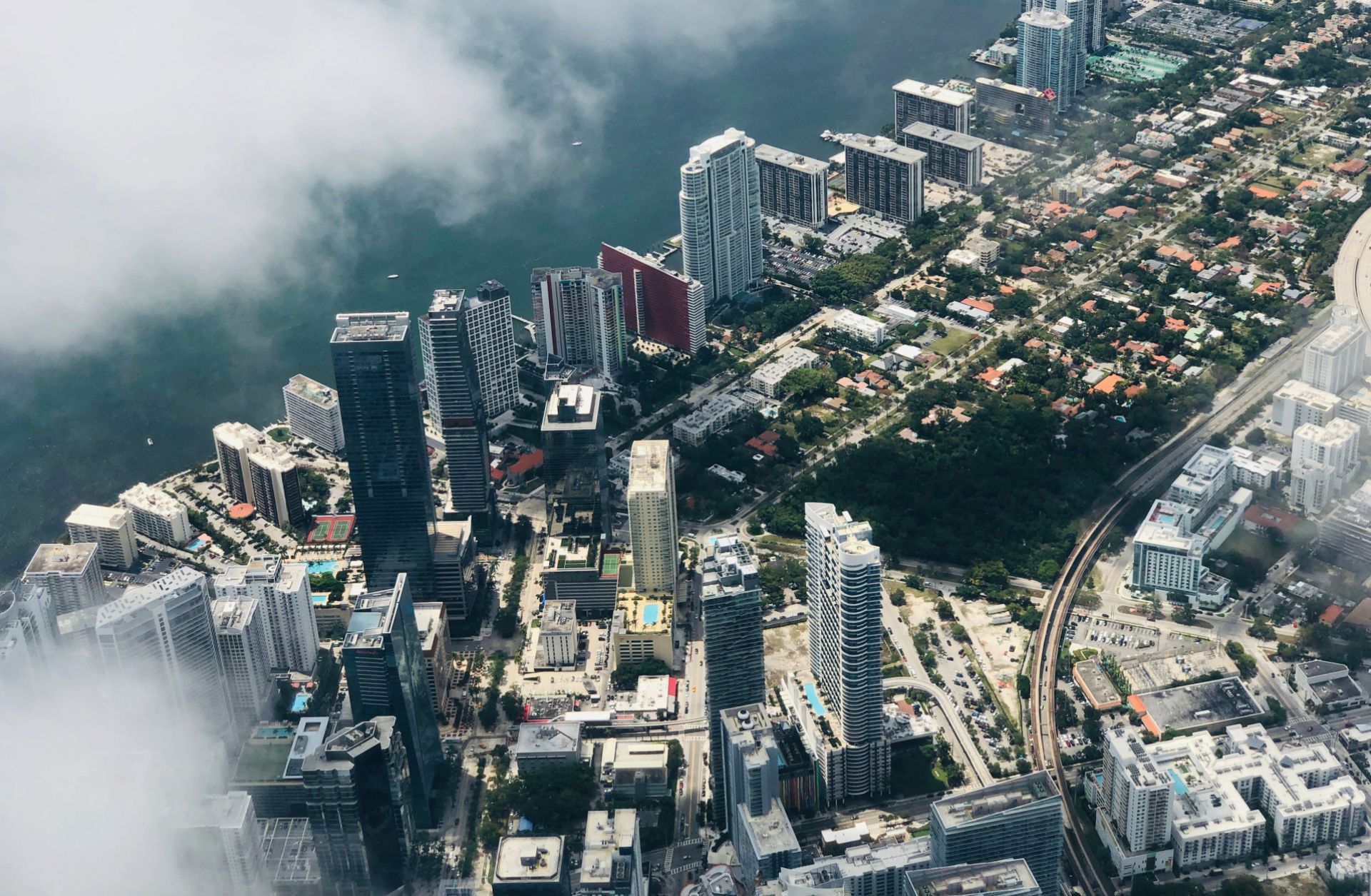 The Miami skyline, photographed on April 29, 2019.