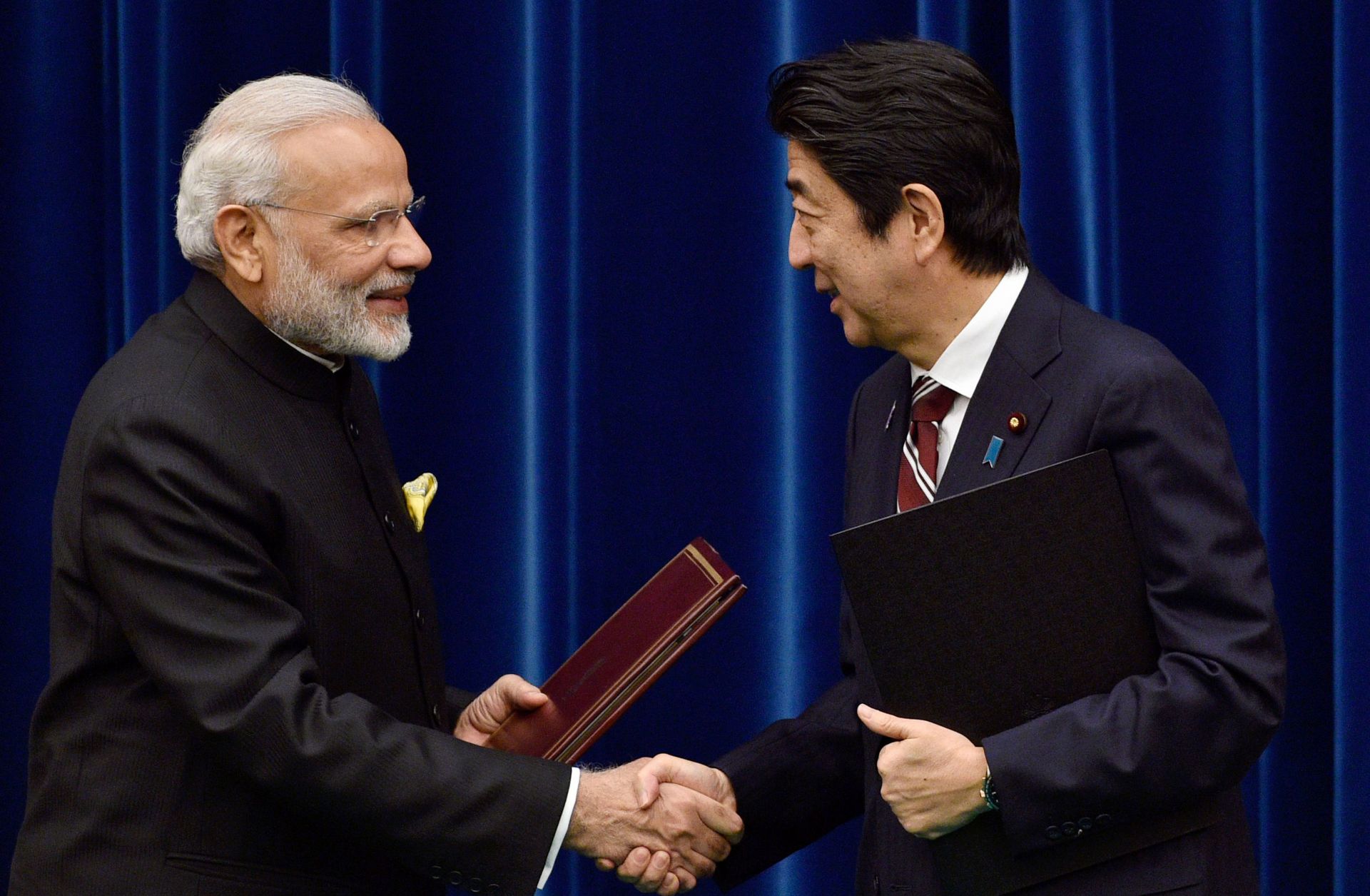 Led by premiers Narendra Modi (l) and Shinzo Abe, India and Japan have boosted their partnerships in several strategic areas, a process that is sure to continue in the future.