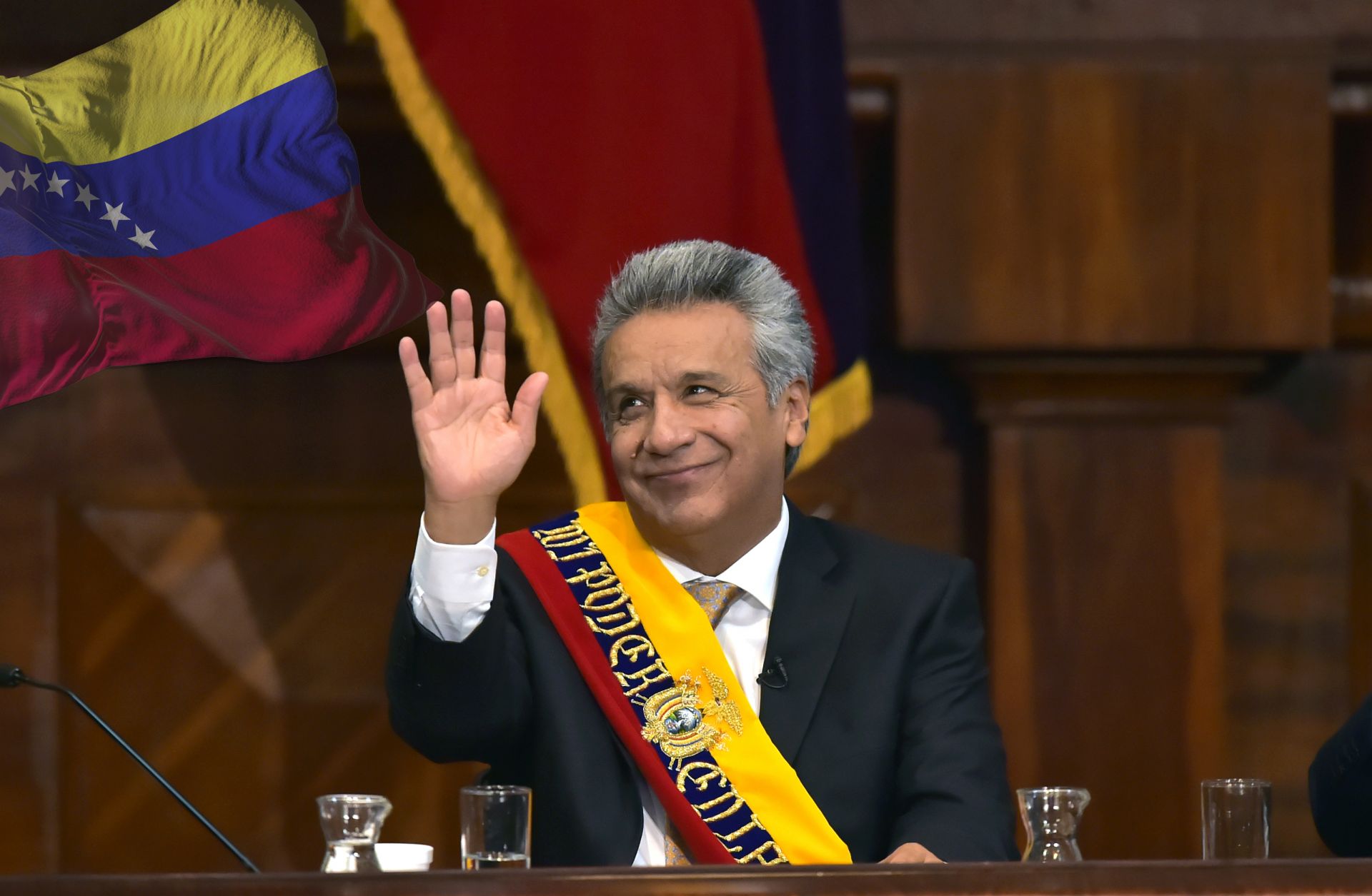 Ecuadorian President Lenin Moreno was vice president under Rafael Correa from 2007 to 2013.