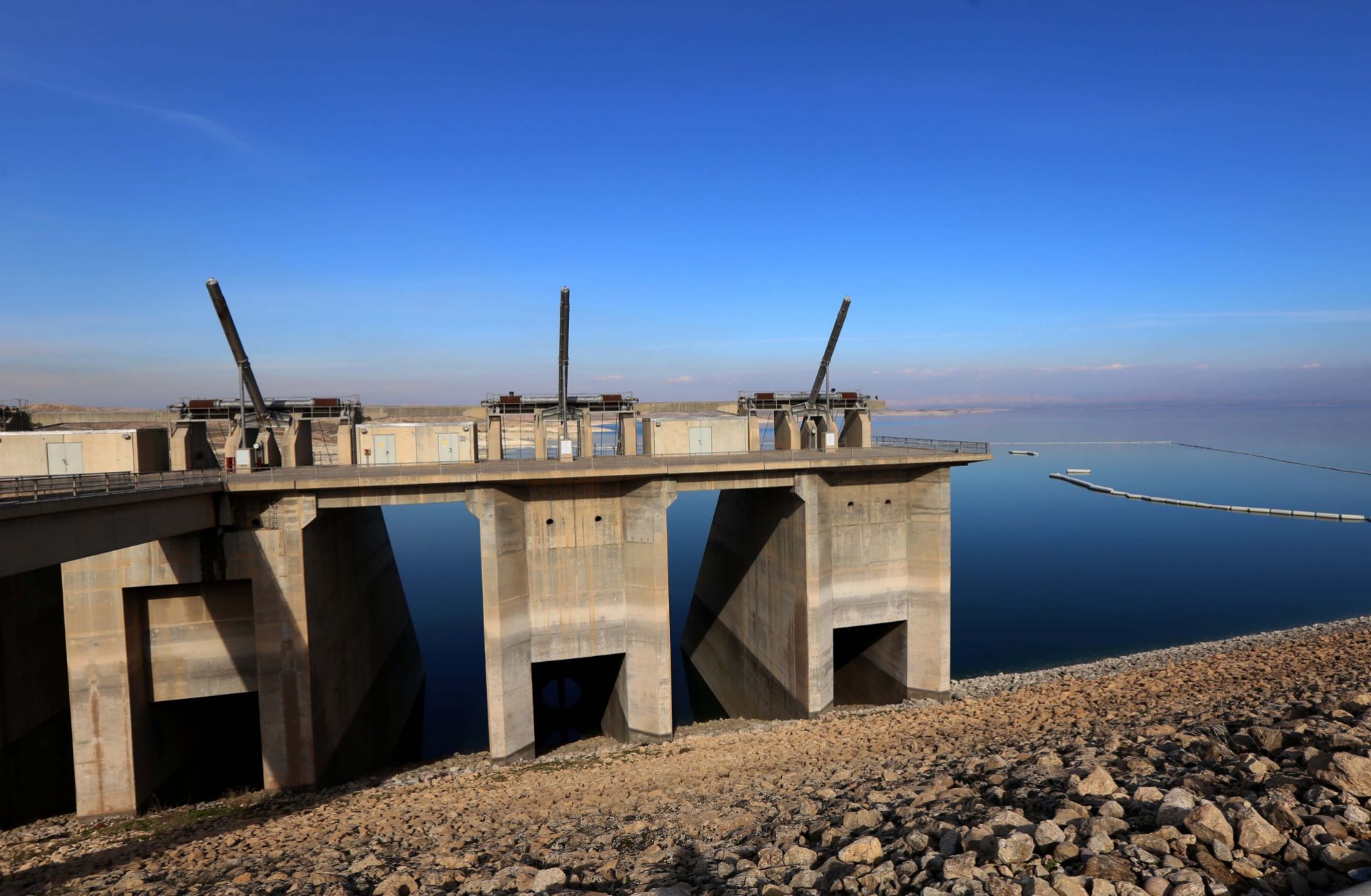 The Mosul Dam, Iraq's largest, provides water and electricity to millions of Iraqis.