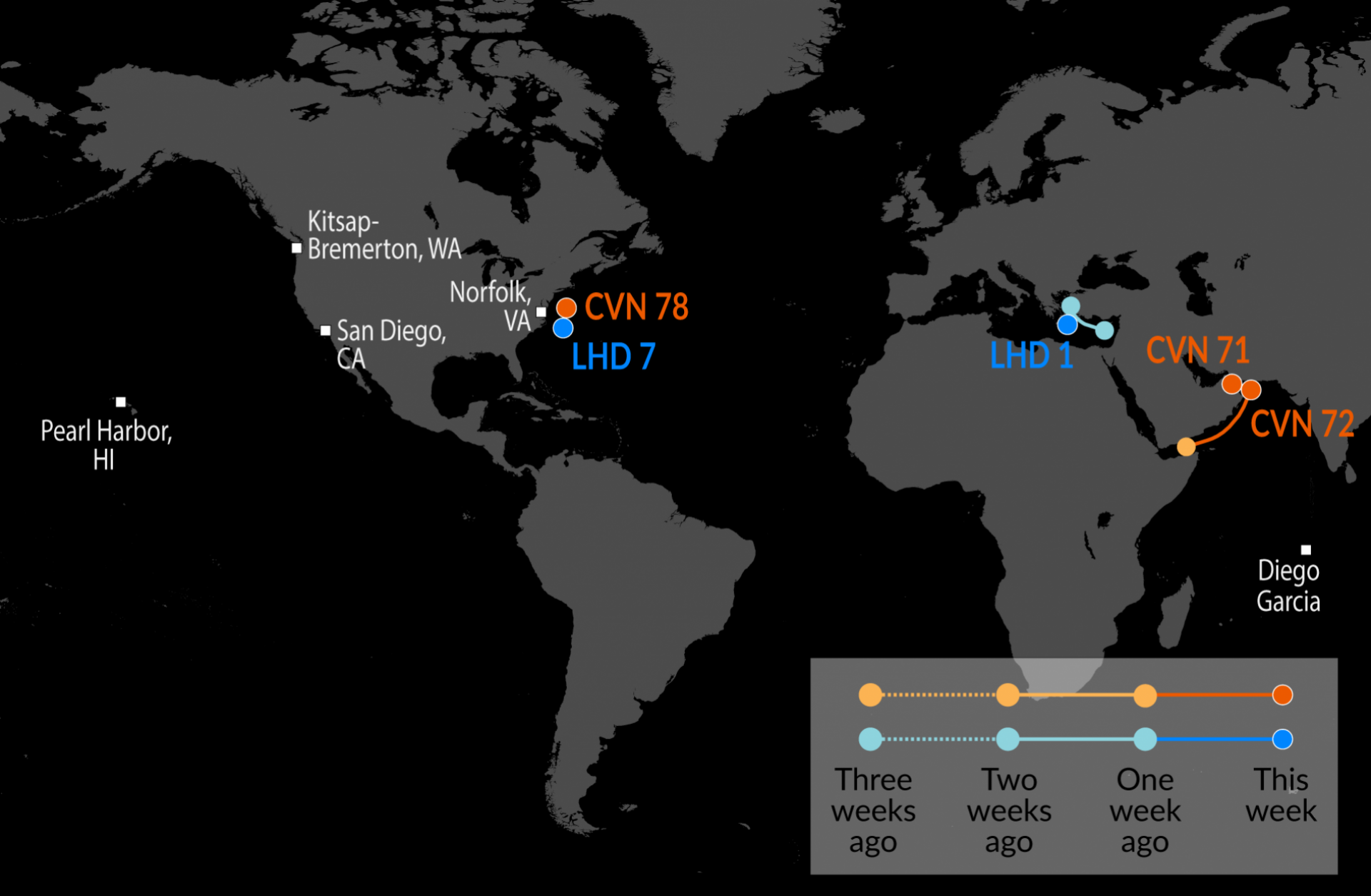 Naval Update Map