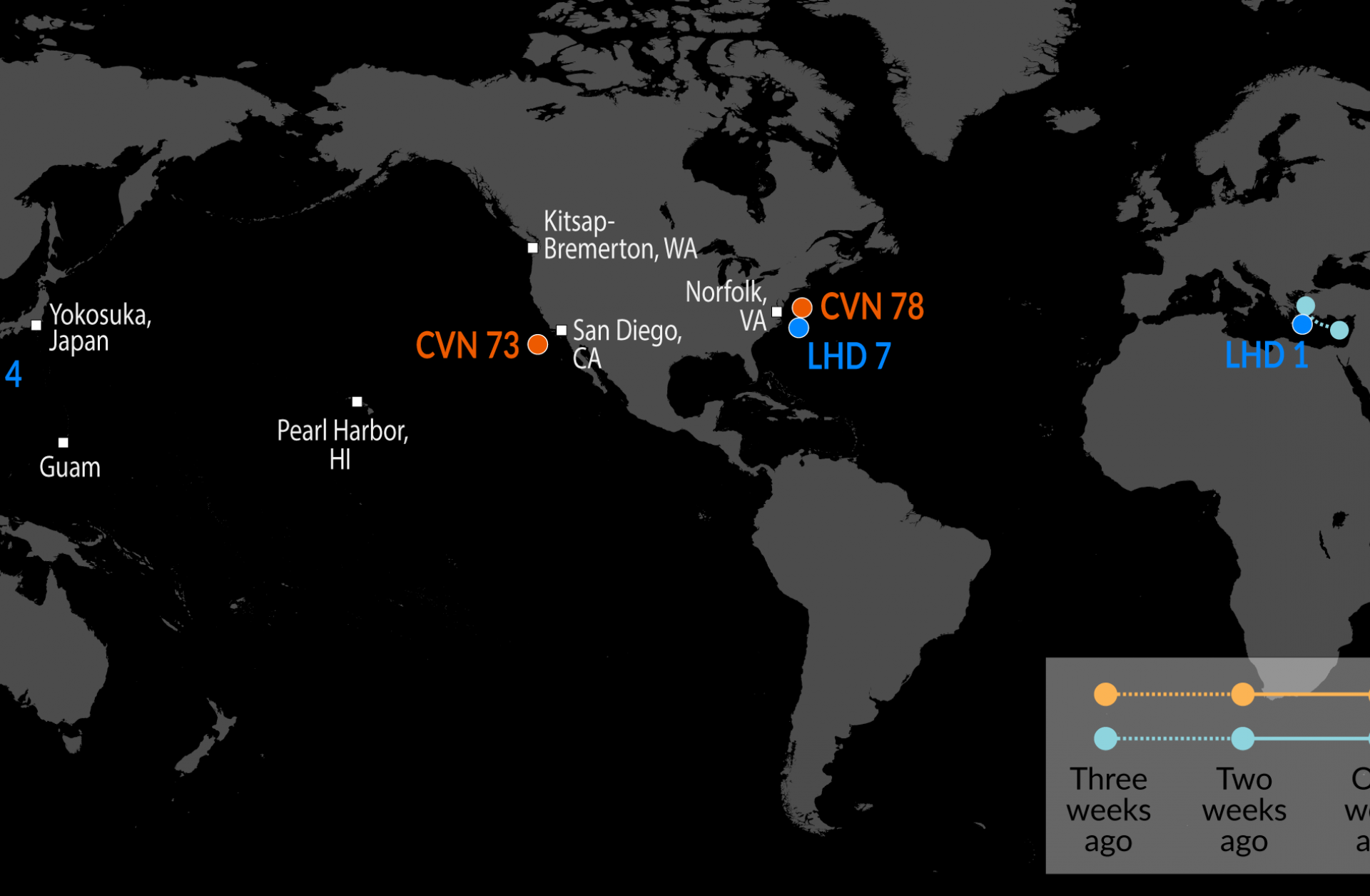 Naval Update Map