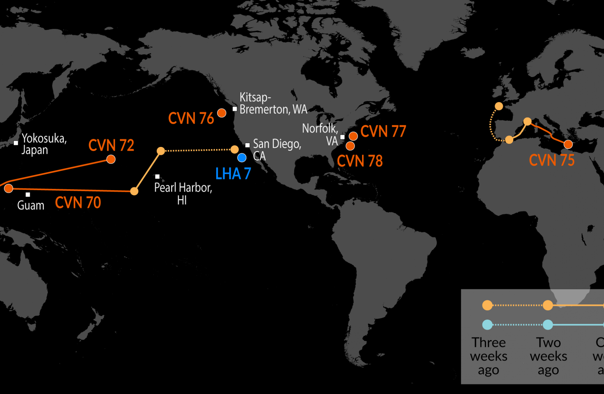 Naval Update Map