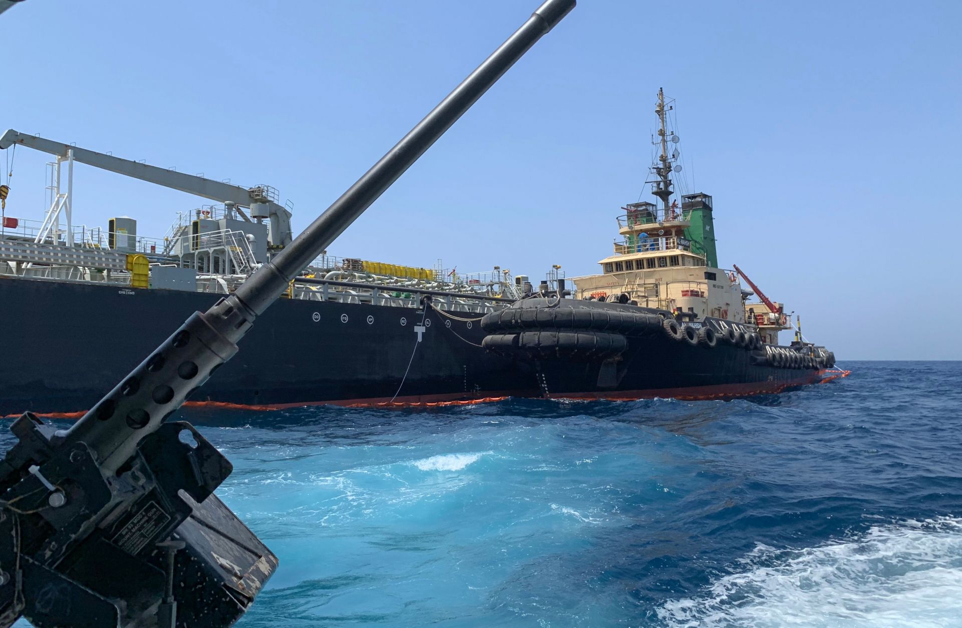 According to the U.S. military, a Japanese tanker was damaged by a limpet mine resembling Iranian mines on June 13, 2019.