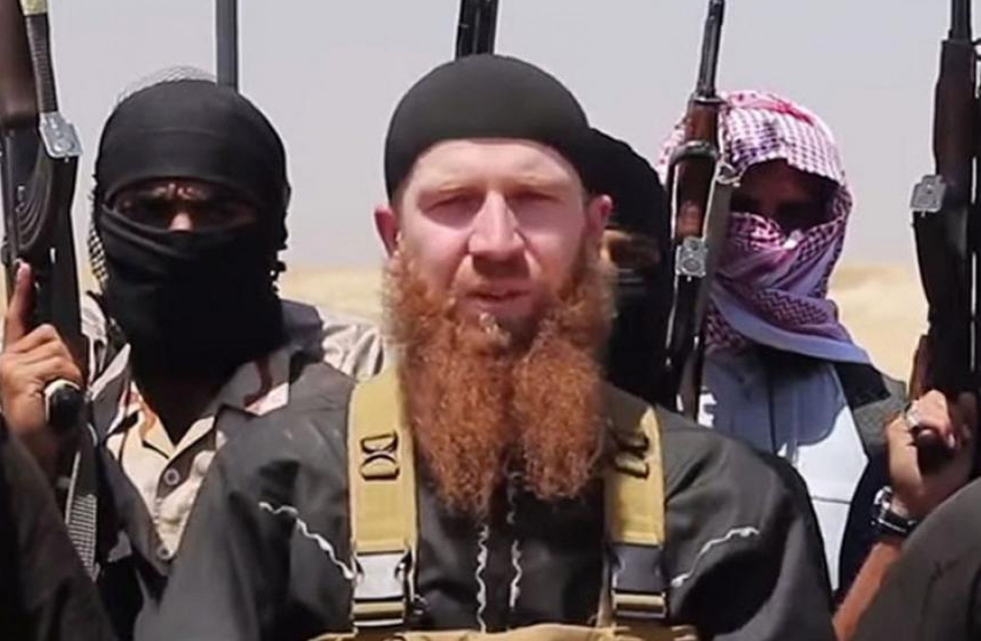 Omar al-Shishani, often dubbed the Islamic State's "minister of war." 