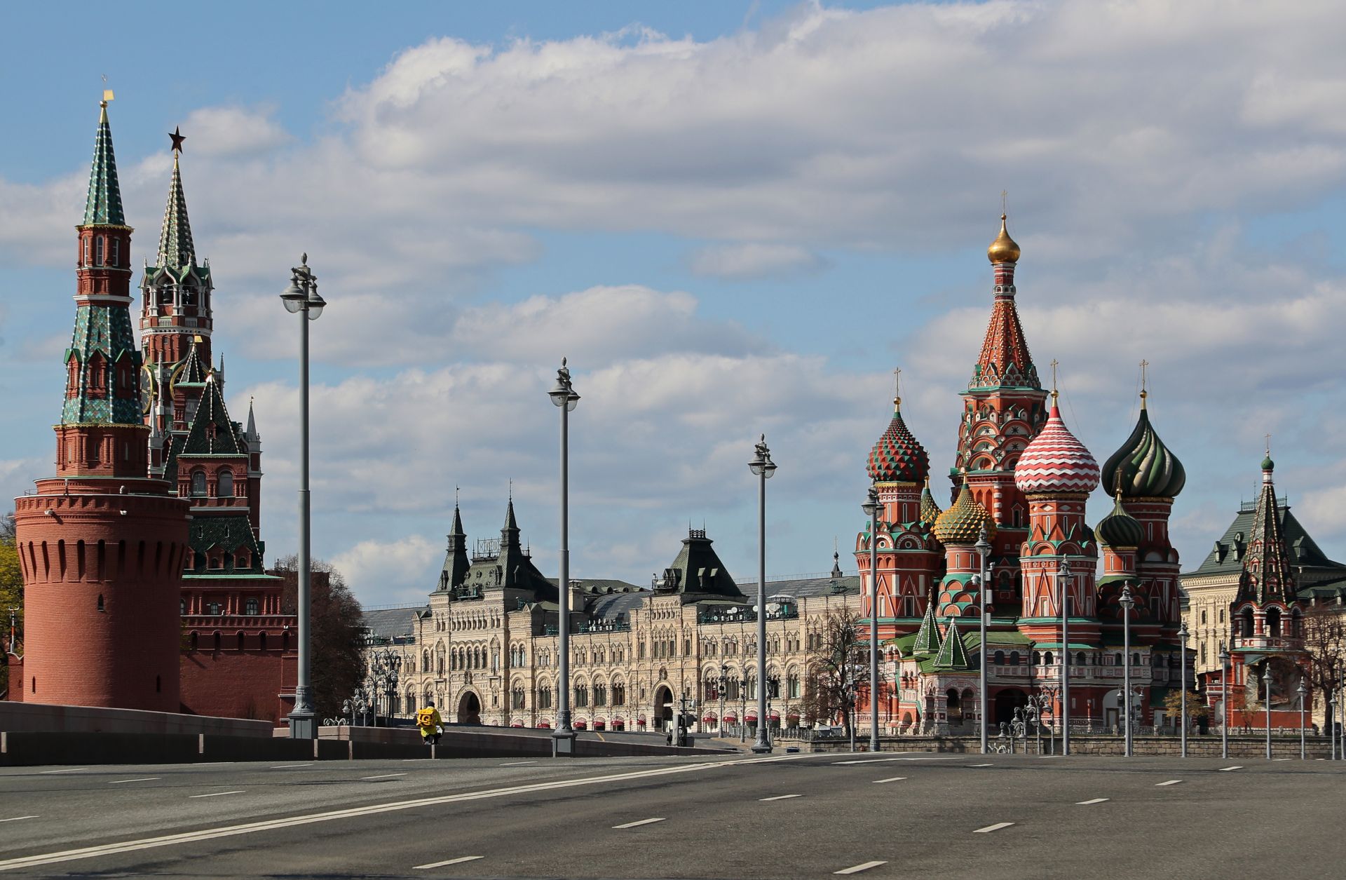 The Kremlin. The Kremlin.