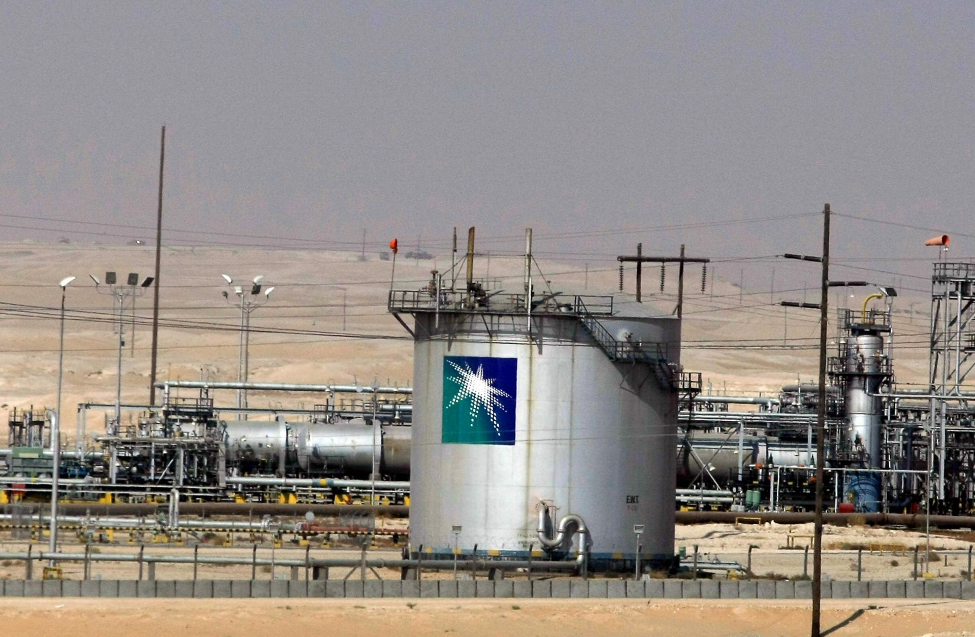 A Saudi Aramco oil facility in Dammam, about 450 kilometers east of Riyadh.