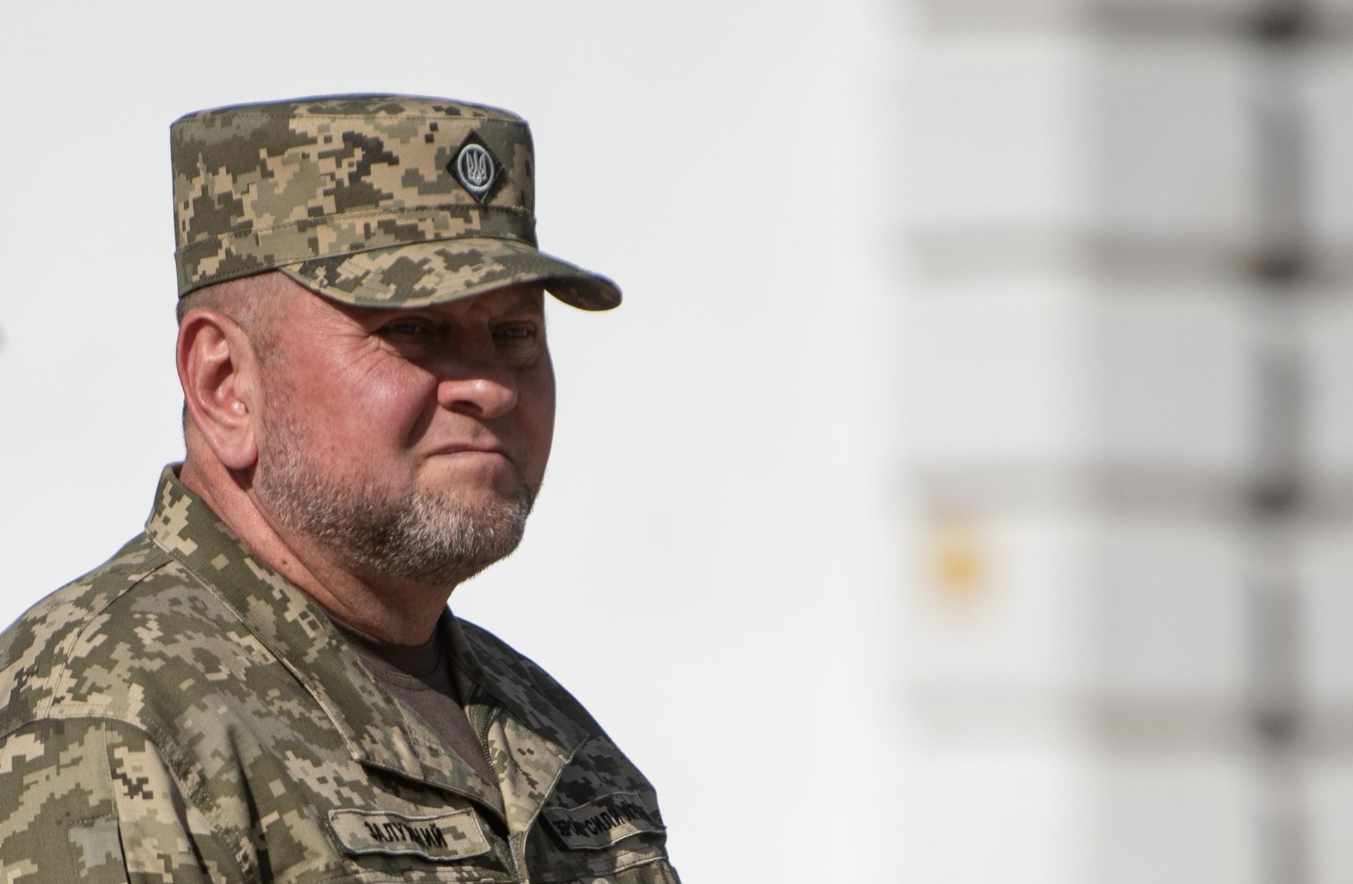 Ukraine's military chief Valery Zaluzhny is seen on Aug. 24, 2023, in Kyiv, Ukraine. 
