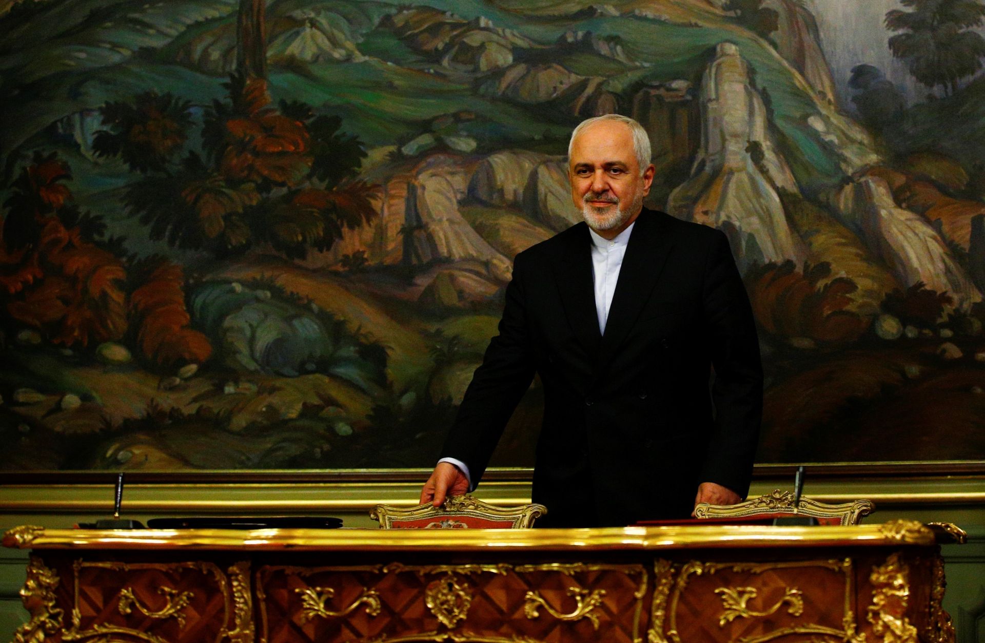 U.S. sanctions are expected to be announced against Iranian Foreign Minister Javad Zarif later this week that could vastly complicate Iran's diplomatic efforts. Entities and people appointed by Iranian Supreme Leader Ayatollah Ali Khamenei, including Foreign Minister Javad Zarif, pictured here, could run afoul of a new round of U.S. sanctions.