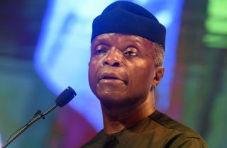 Nigerian Vice President Yemi Osinbajo on July 27, 2019, in Abuja.