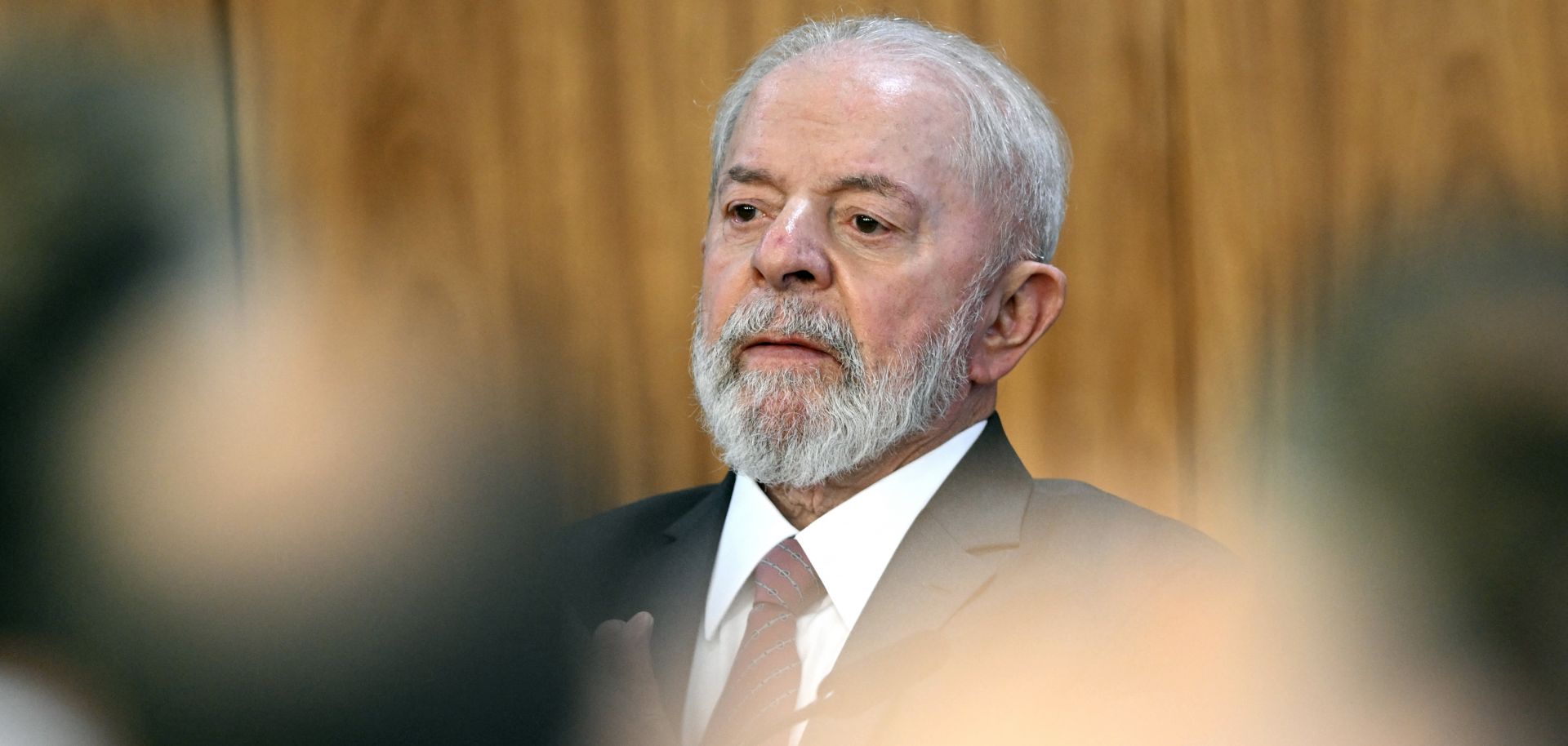 Brazilian President Luiz Inacio Lula da Silva is seen at a ceremony in Brasilia, Brazil, on June 17, 2024.