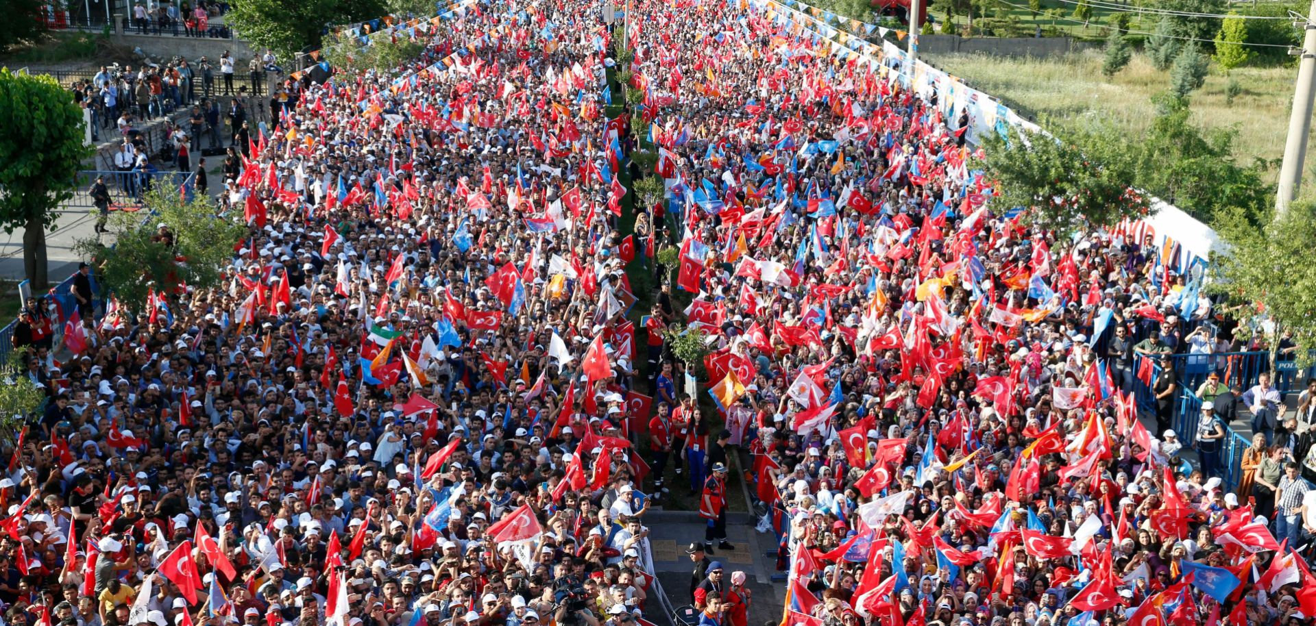 Political Rally in Turkey