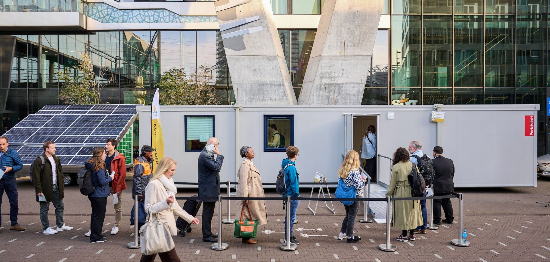 Voters on June 6 in The Hague, the first day of the election for the European Parliament.