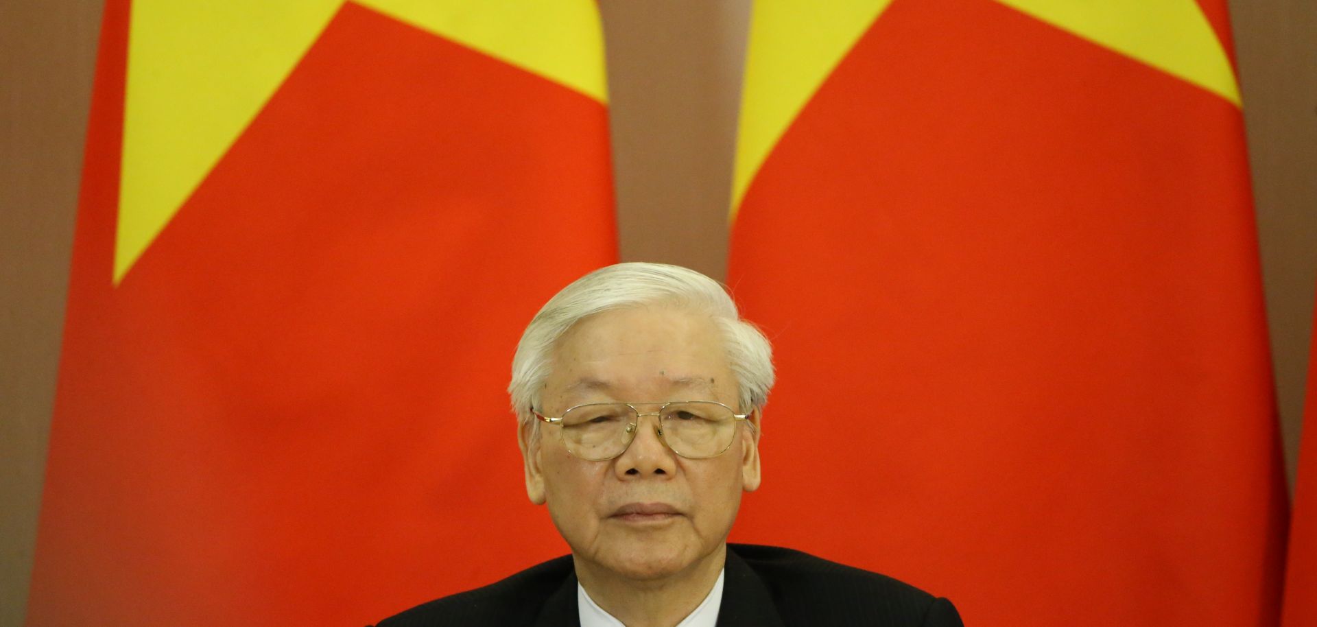 Nguyen Phu Trong, Vietnam’s president and chief of the ruling Communist Party, attends a meeting in Sochi, Russia, on Sept. 6, 2018.