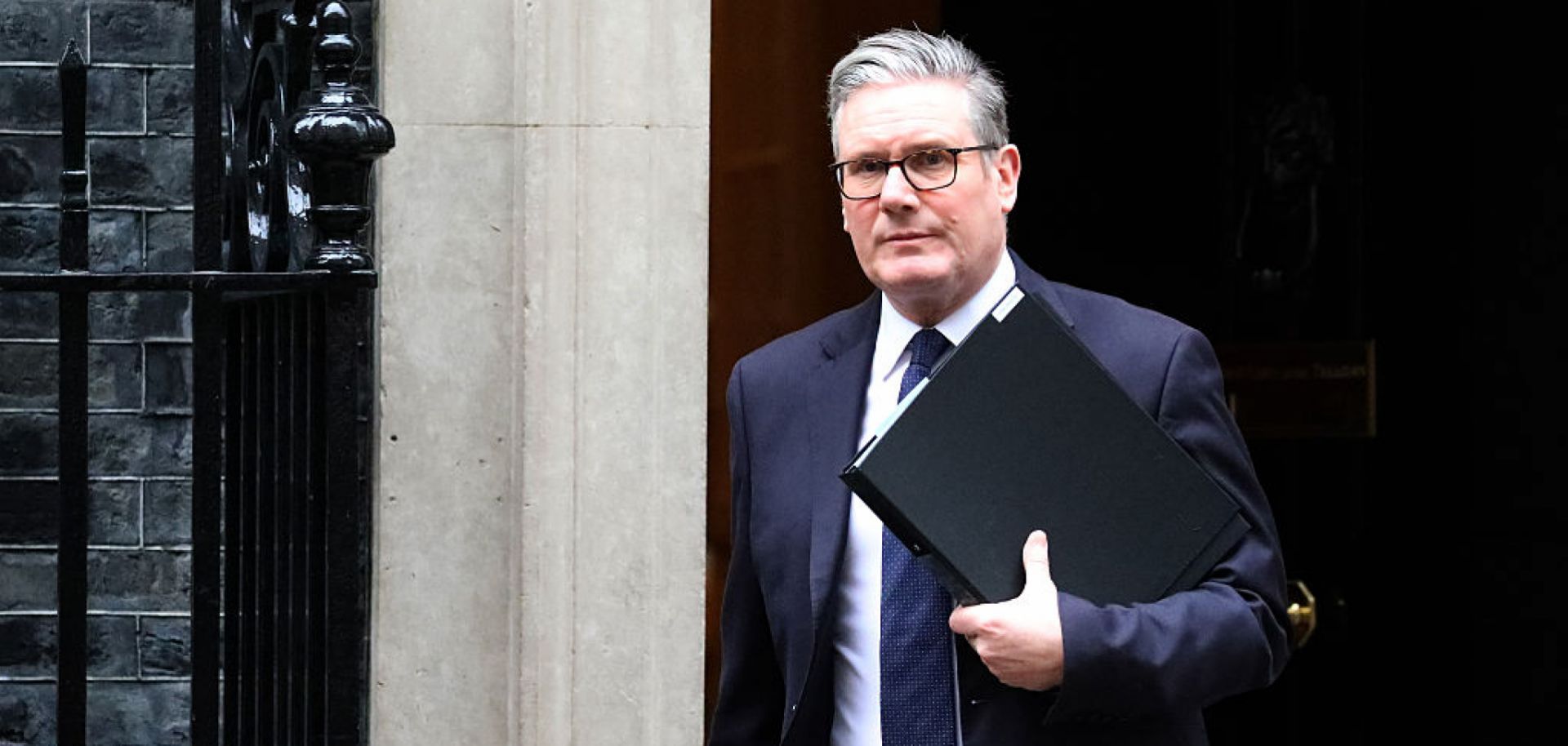 U.K. Prime Minister Keir Starmer leaves Downing Street on Feb. 2, 2026, in London. 