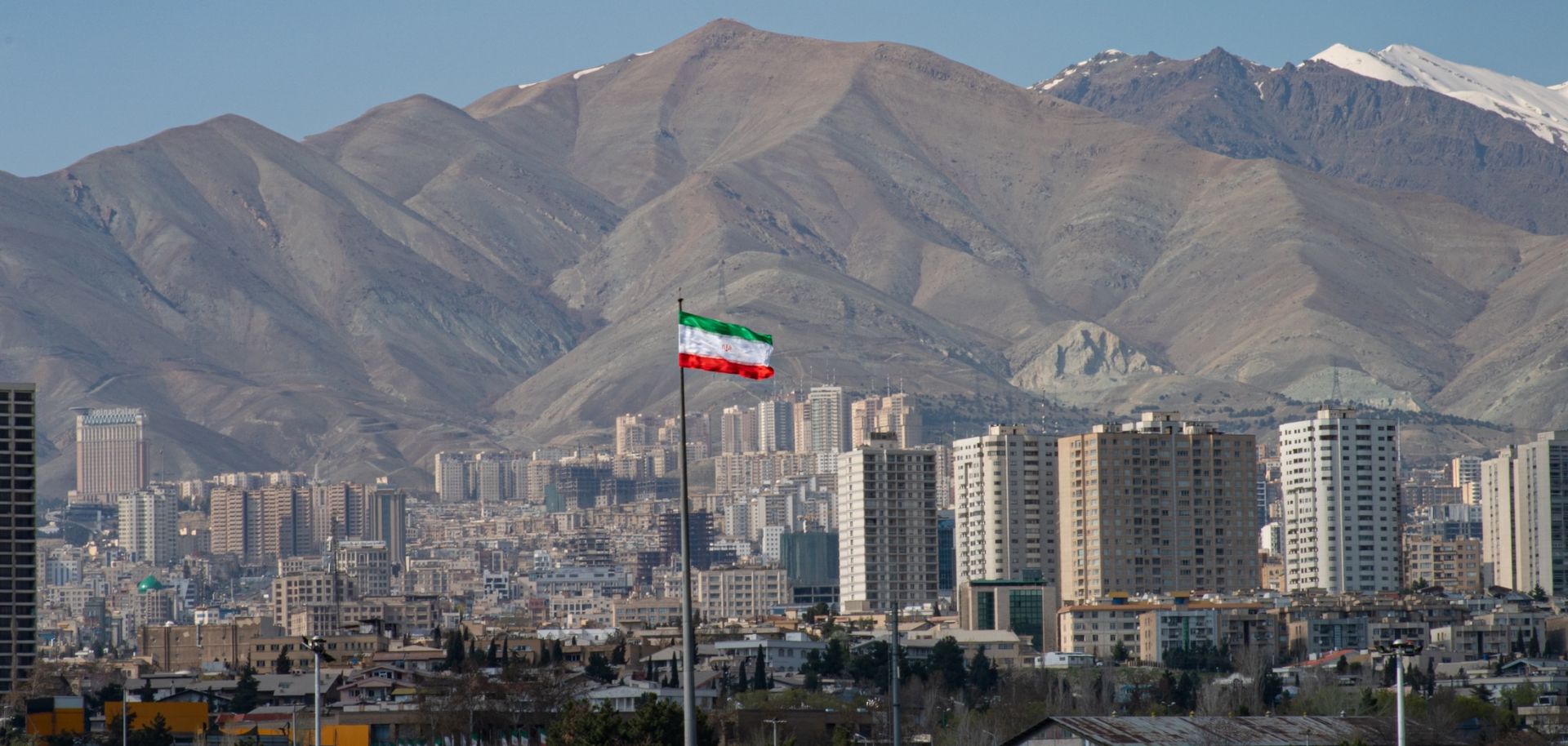 The Iranian capital of Tehran.