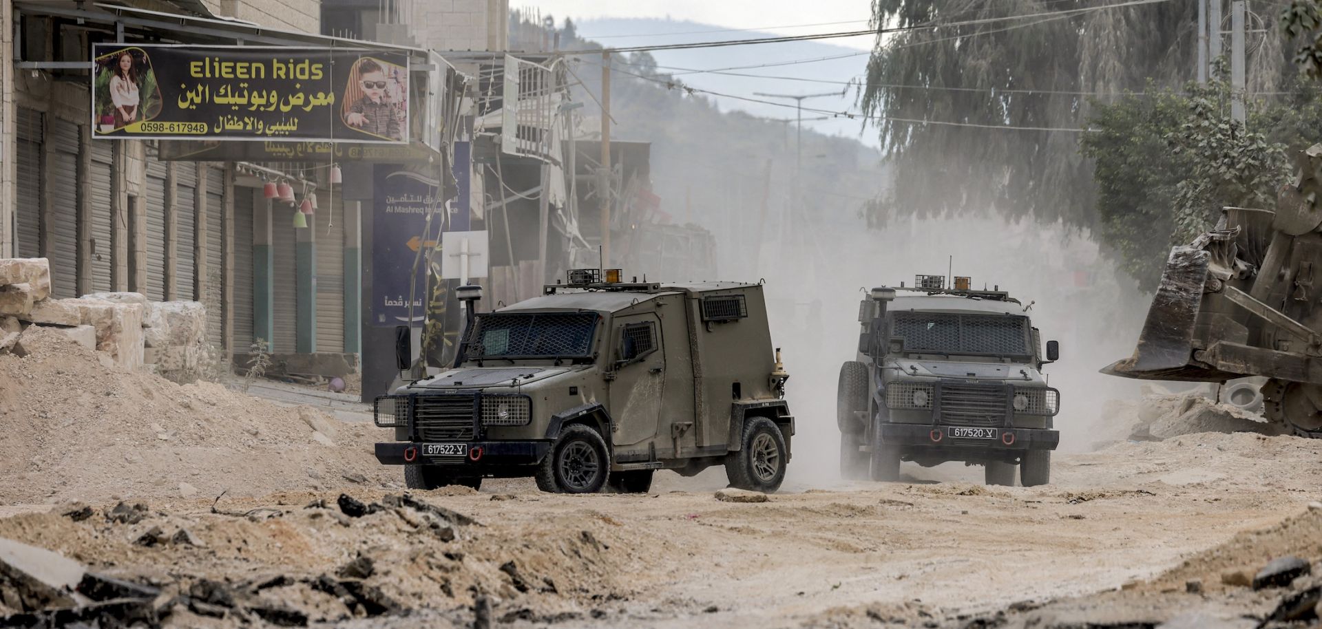 An Aug. 29 Israeli military operation in Tulkarm in the northern West Bank.