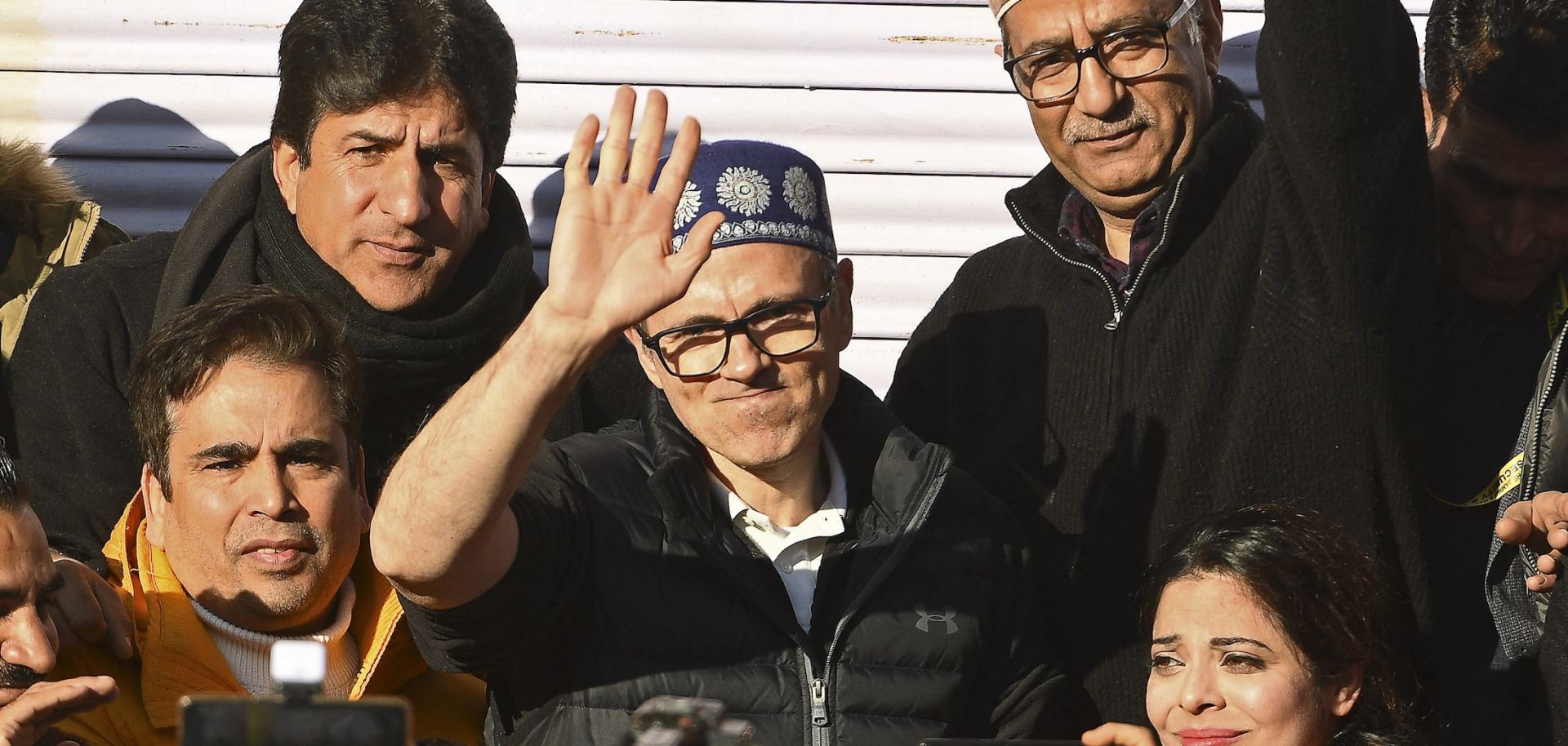 Incoming Jammu and Kashmir Chief Minister Omar Abdullah on Jan. 27, 2023, in the Indian city of Srinagar in Kashmir.