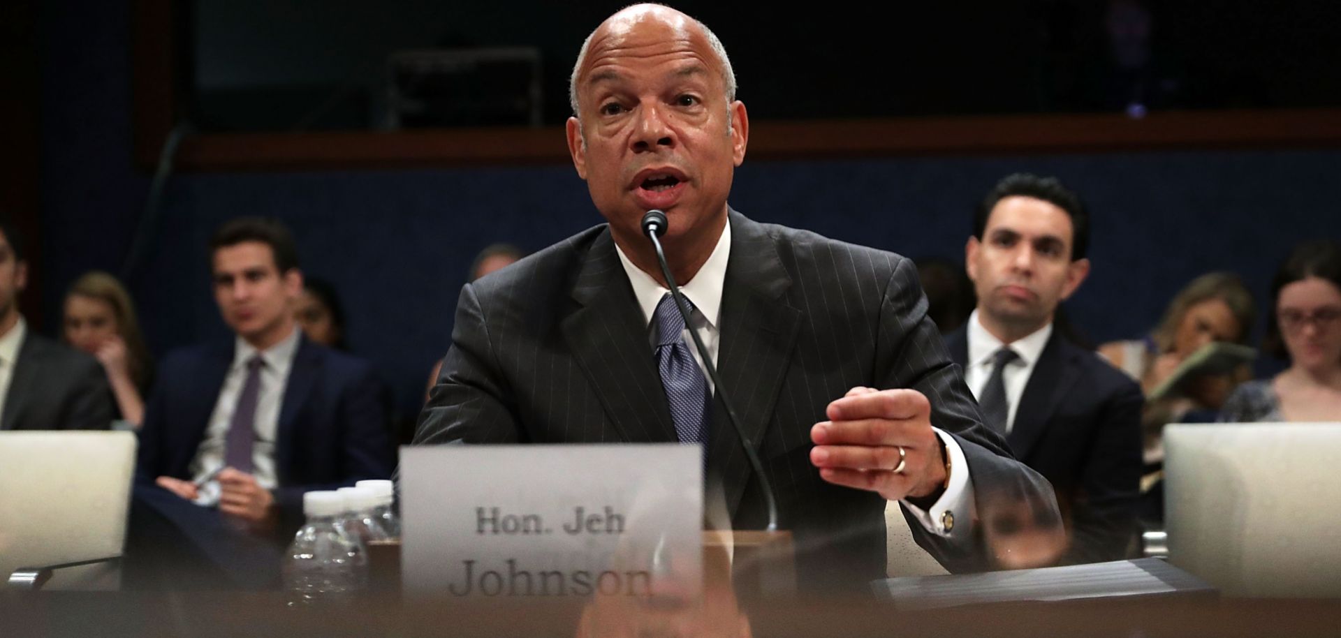 Homeland Security Secretary Jeh Johnson.