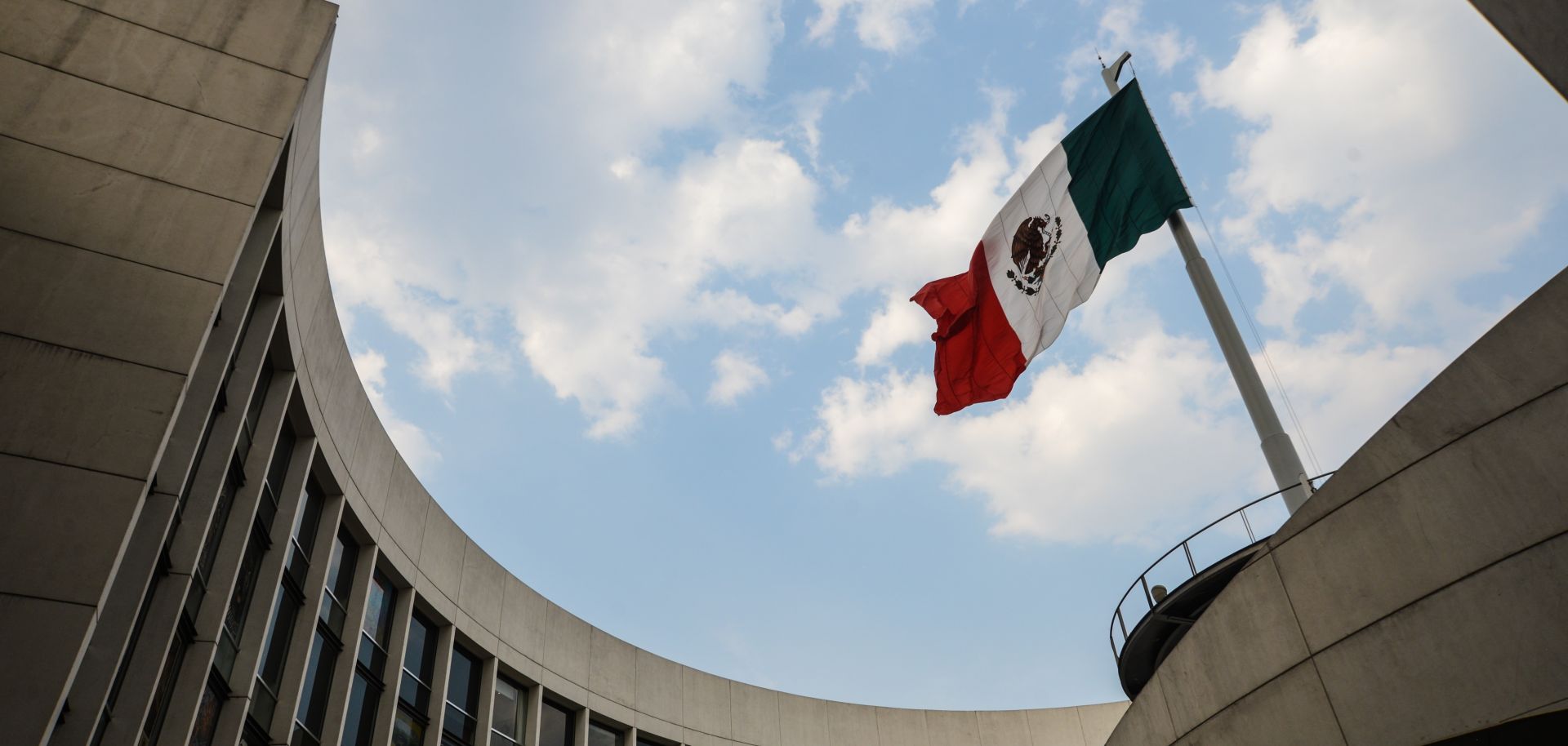 The Mexican Senate building in December 2019 in Mexico City.