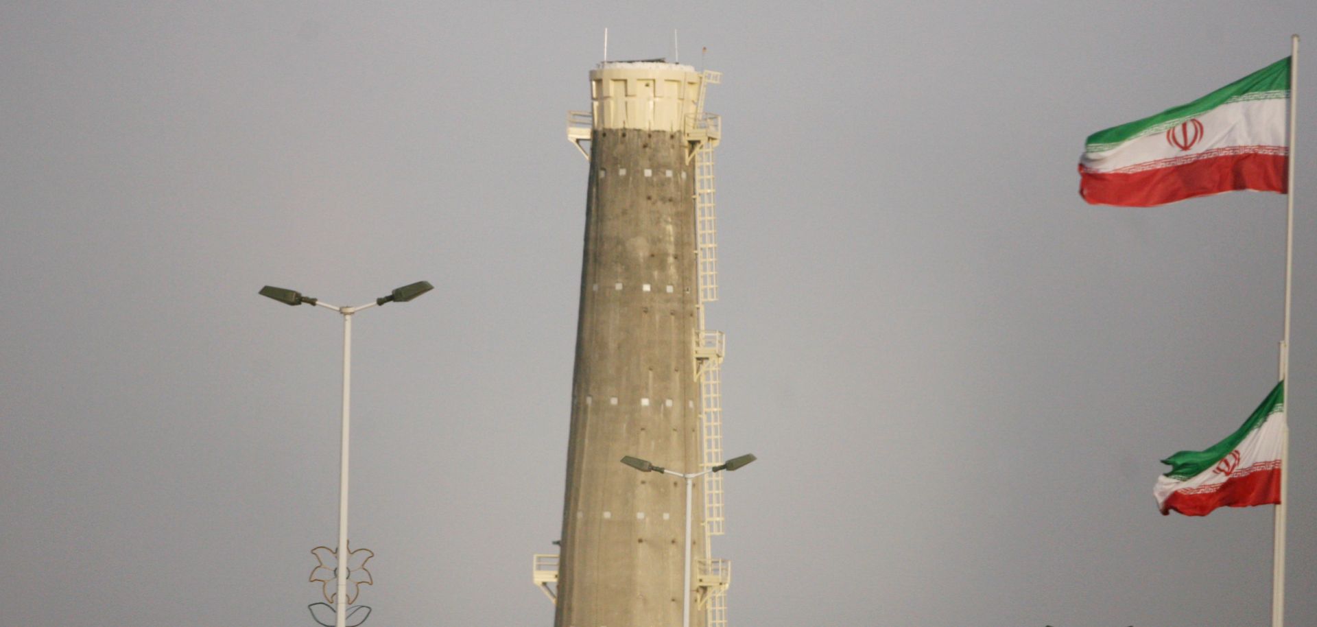 A general view of the Natanz nuclear enrichment facility, is seen on April 9, 2007, 180 miles south of Tehran, Iran.