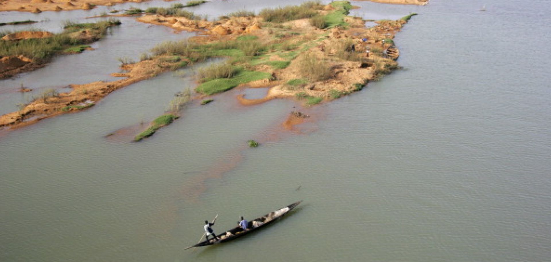 The Niger River is the backbone of Mali