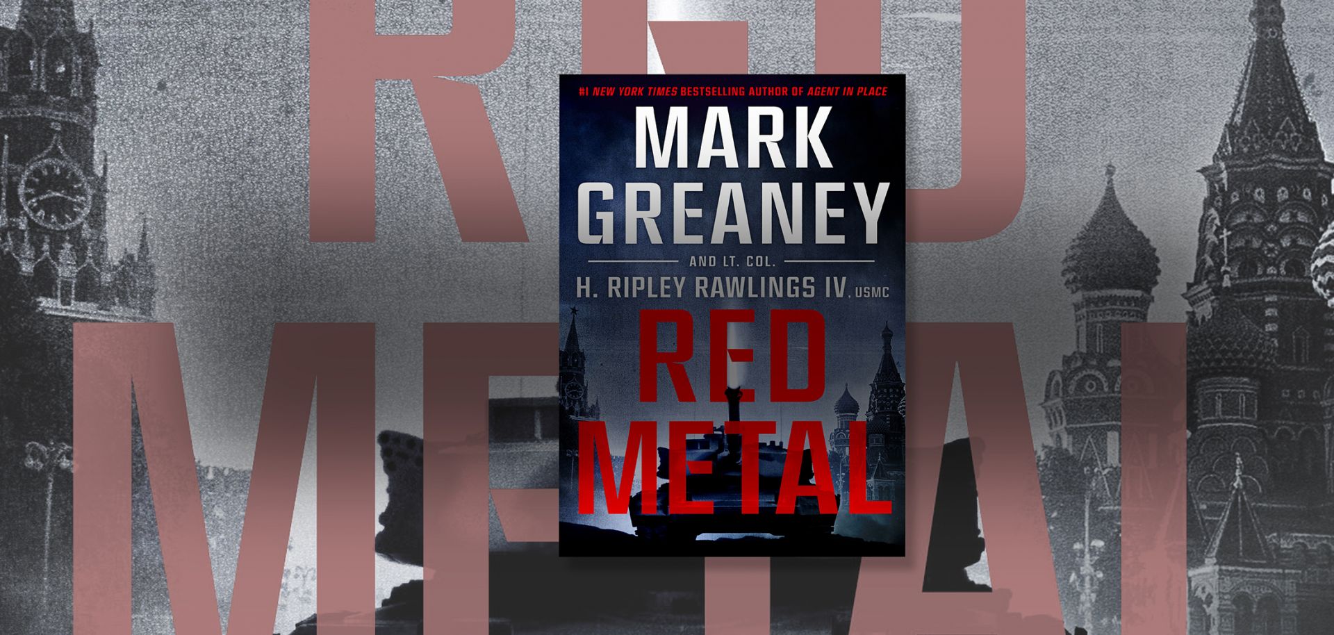 Mark Greaney and Lt. Col. H. Ripley Rawlings IV discuss their new book, Red Metal.