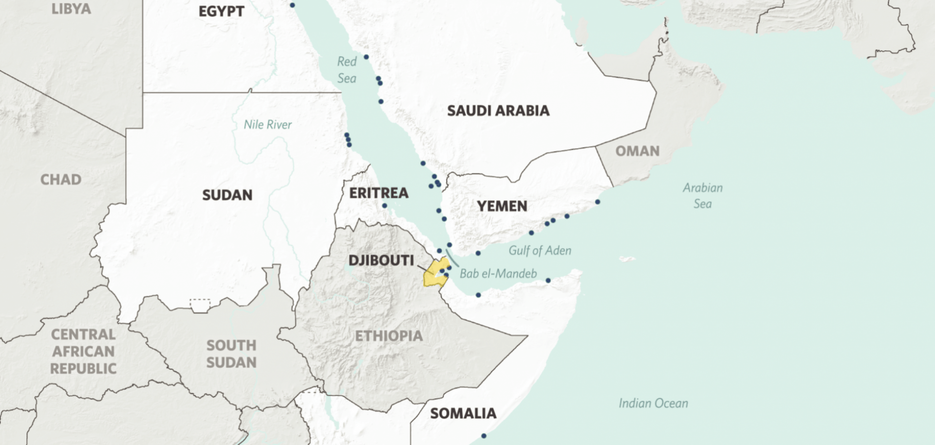 On the Horn of Africa, the tiny country of Djibouti will celebrate the 40th anniversary of its independence on June 27. Its position on the Bab el-Mandeb strait has drawn great attention to it in recent decades, helping it punch above its weight in international affairs.