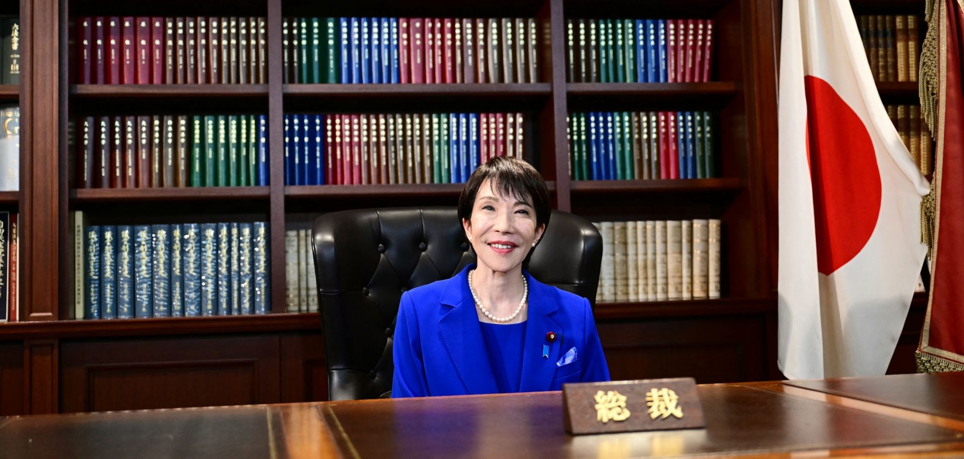 Sanae Takaichi, the newly elected LDP leader, on Oct. 4 in Tokyo.