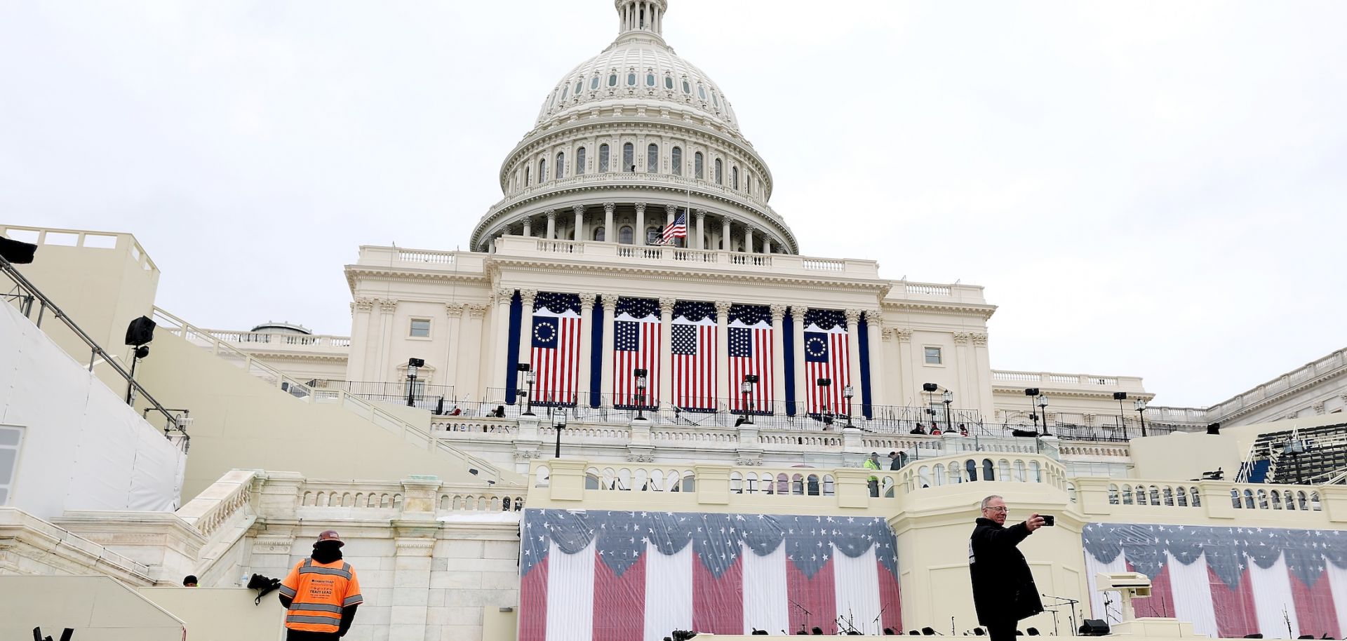 The West Front of the U.S. Capitol on Jan. 17 in Washington.